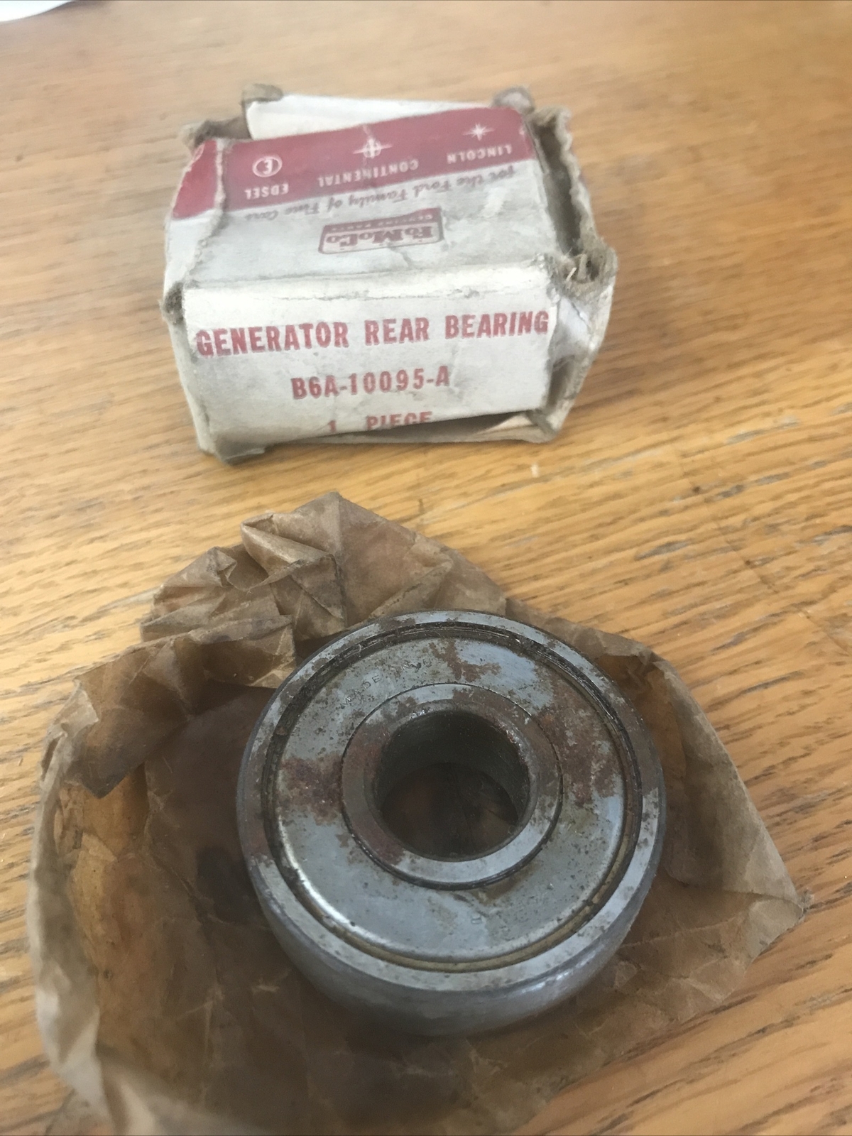 NOS FoMoCo Generator Rear Bearing B6A-10095-A
