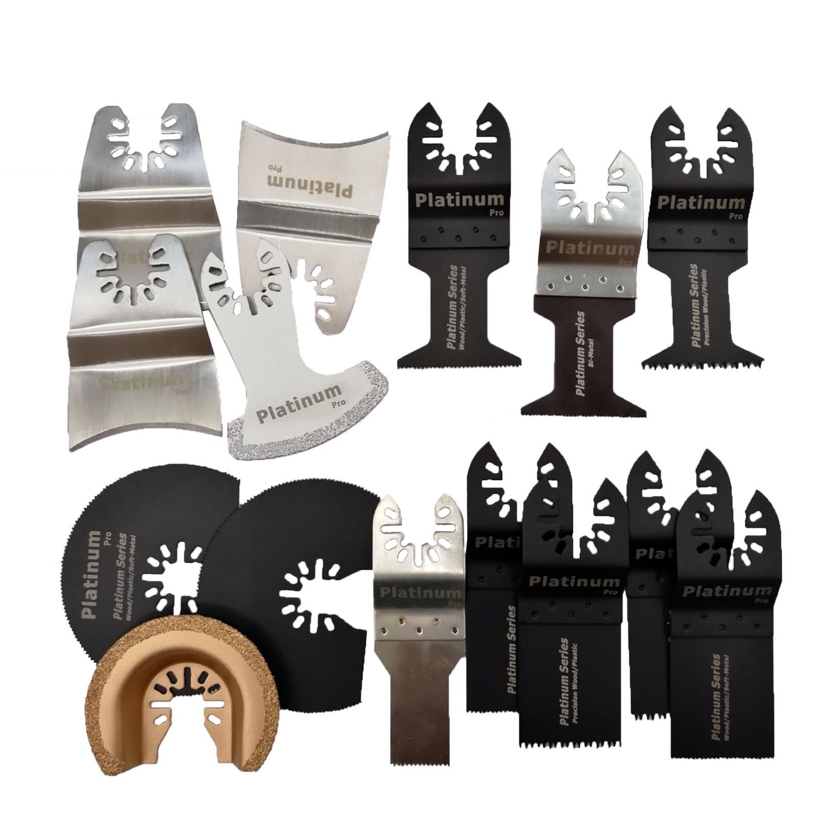 15 PC Saw Blade Oscillating MultiTool fits PORTER CABLE BLACK & DECKER DEWALT