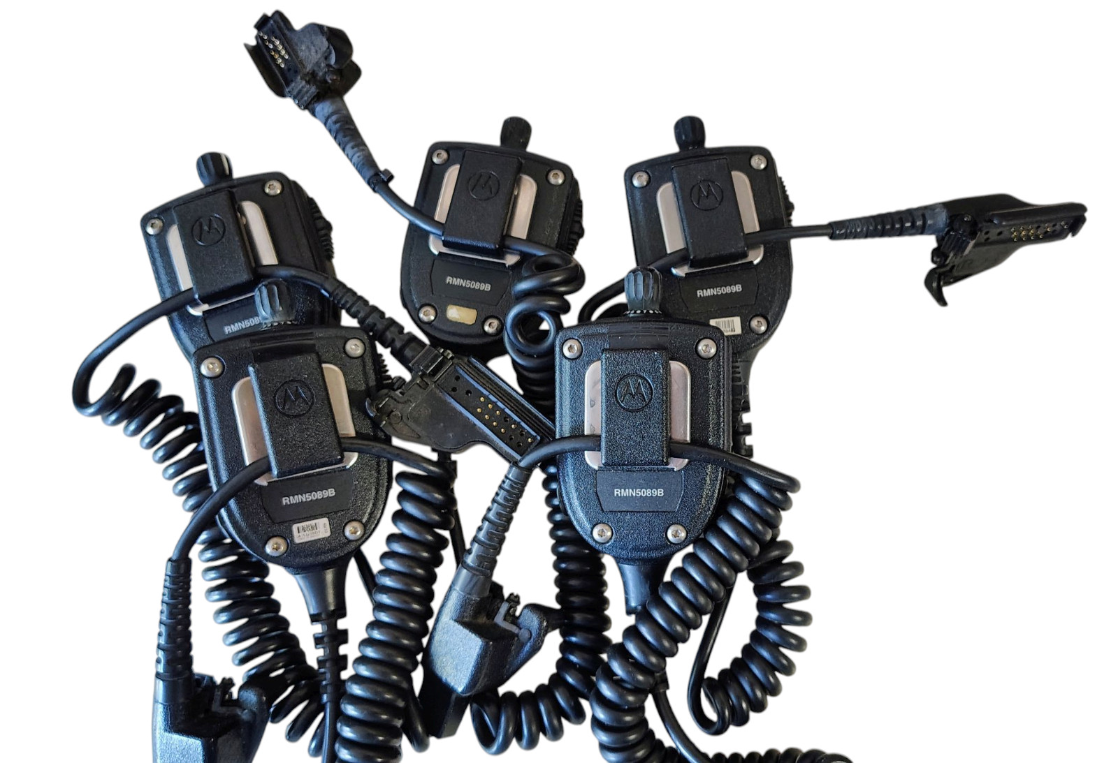 Lot of 5 OEM Motorola JEDI Commander II Remote Microphone XTS5000 3500 RMN5089B