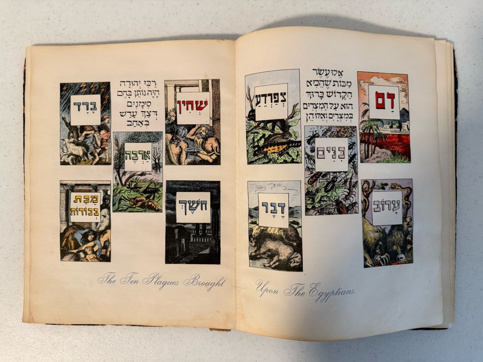 Chasam Sofer HAGGADAH PASSOVER Vienna WIEN 1928 JEWISH ART English RARE חתם סופר