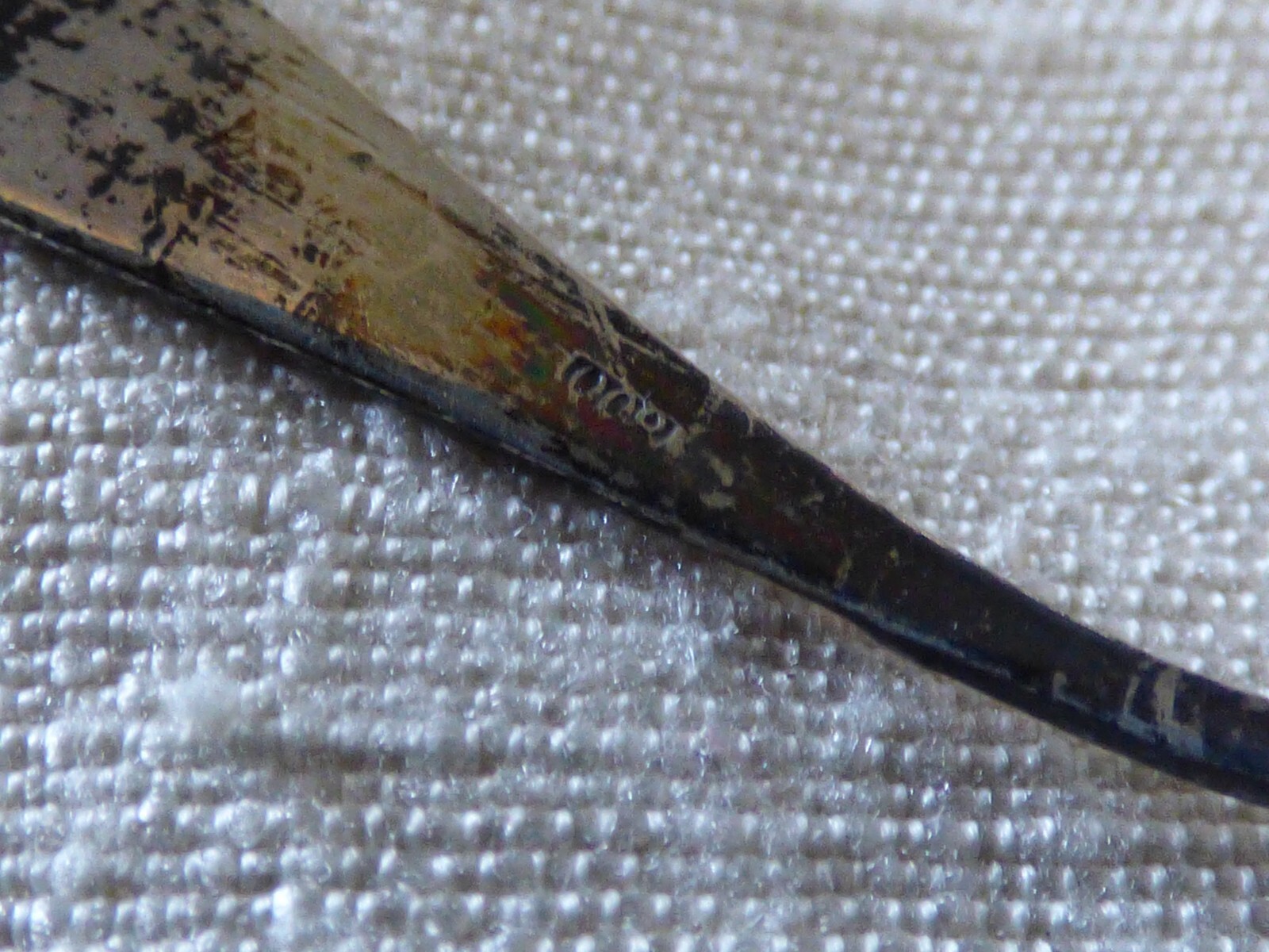 Sterling Silver Salt Cellar With Cobalt Blue Glass Liner & Spoon Webster Company