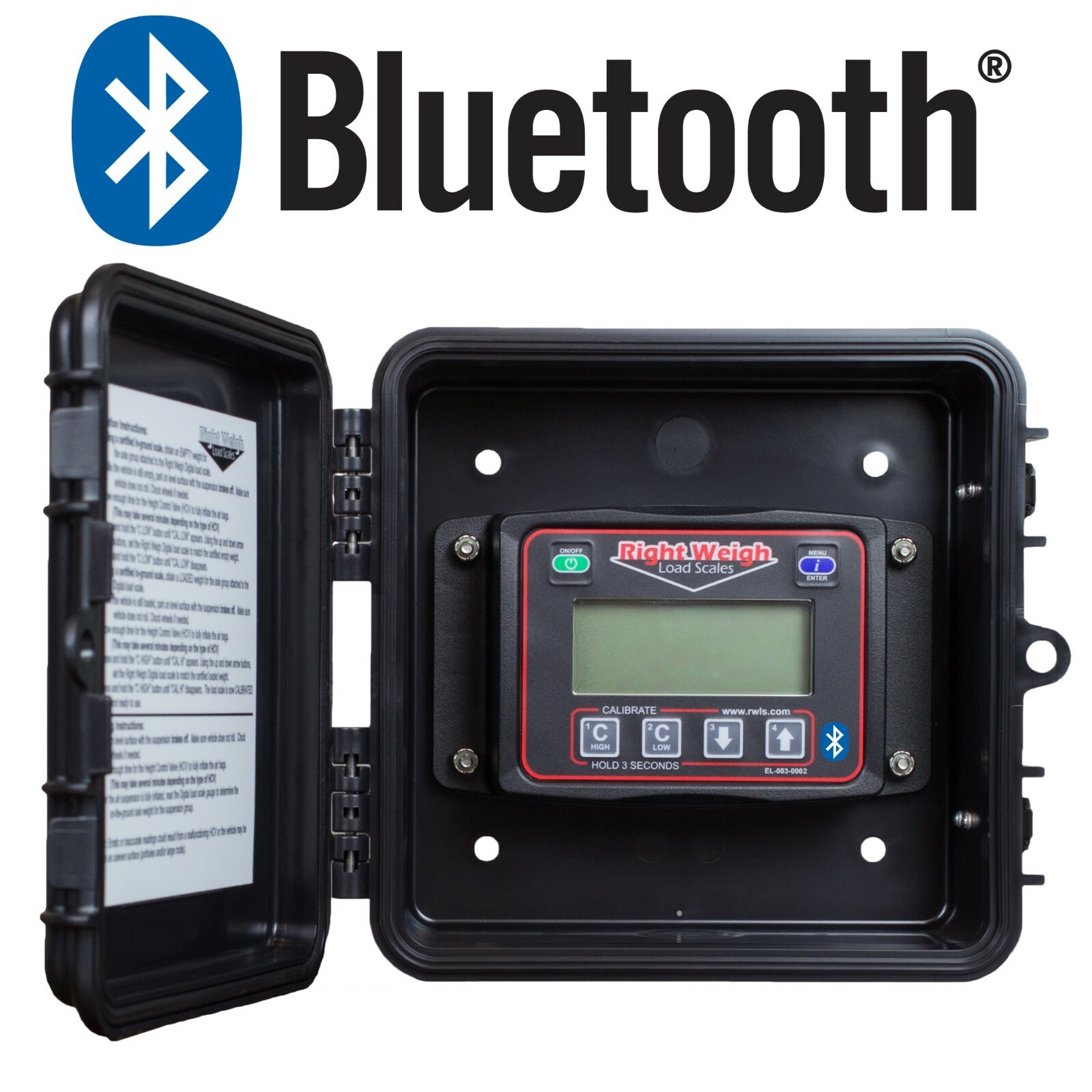 Right Weigh 201-EBT-20B Exterior Digital Spring Suspension Scale - Tandem Axle