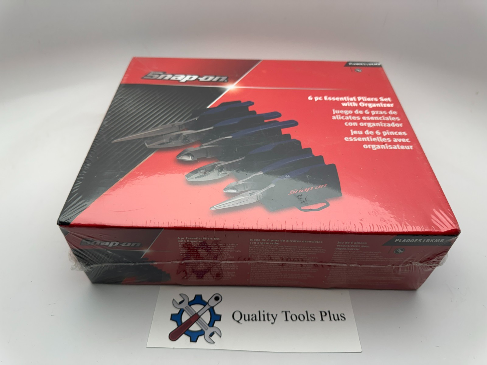Snap-on NEW RARE Power Blue 6-Pc Essential Pliers/Cutters Set PL600ES1RKMB