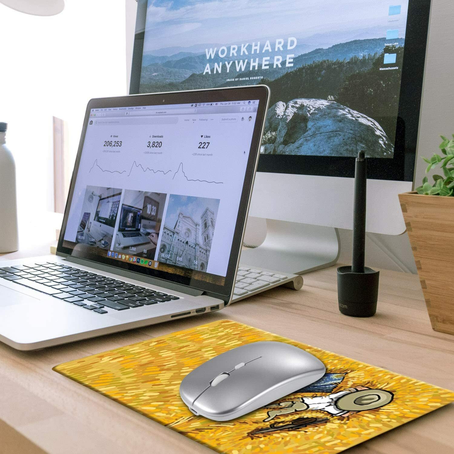 A-SUB Sublimation Blanks, 24PK Large Extended Gaming Mouse Pads 9.4"x7.9"x0.08"