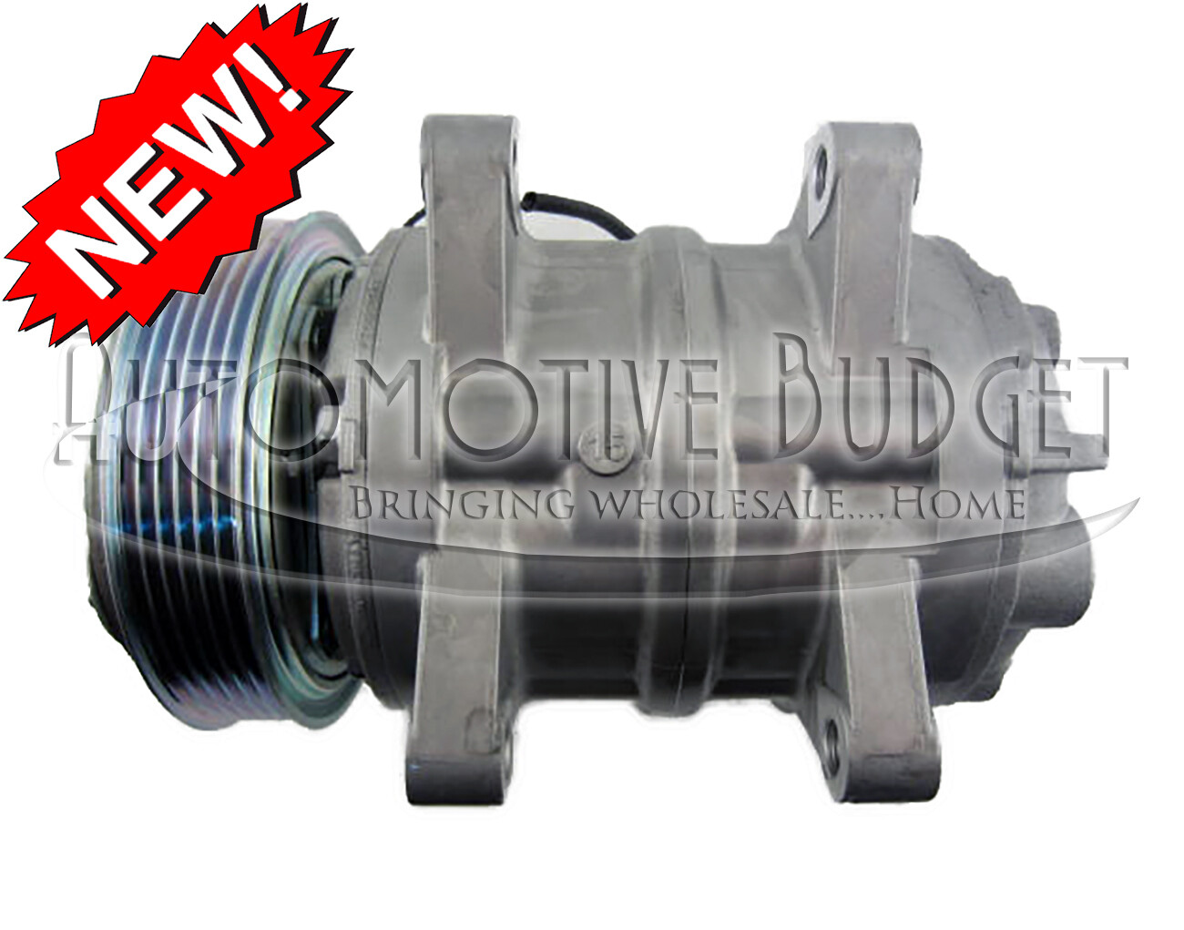 A/C Compressor w/Clutch for GMC W3500 & Isuzu NPR Trucks w/Gas Engine - NEW