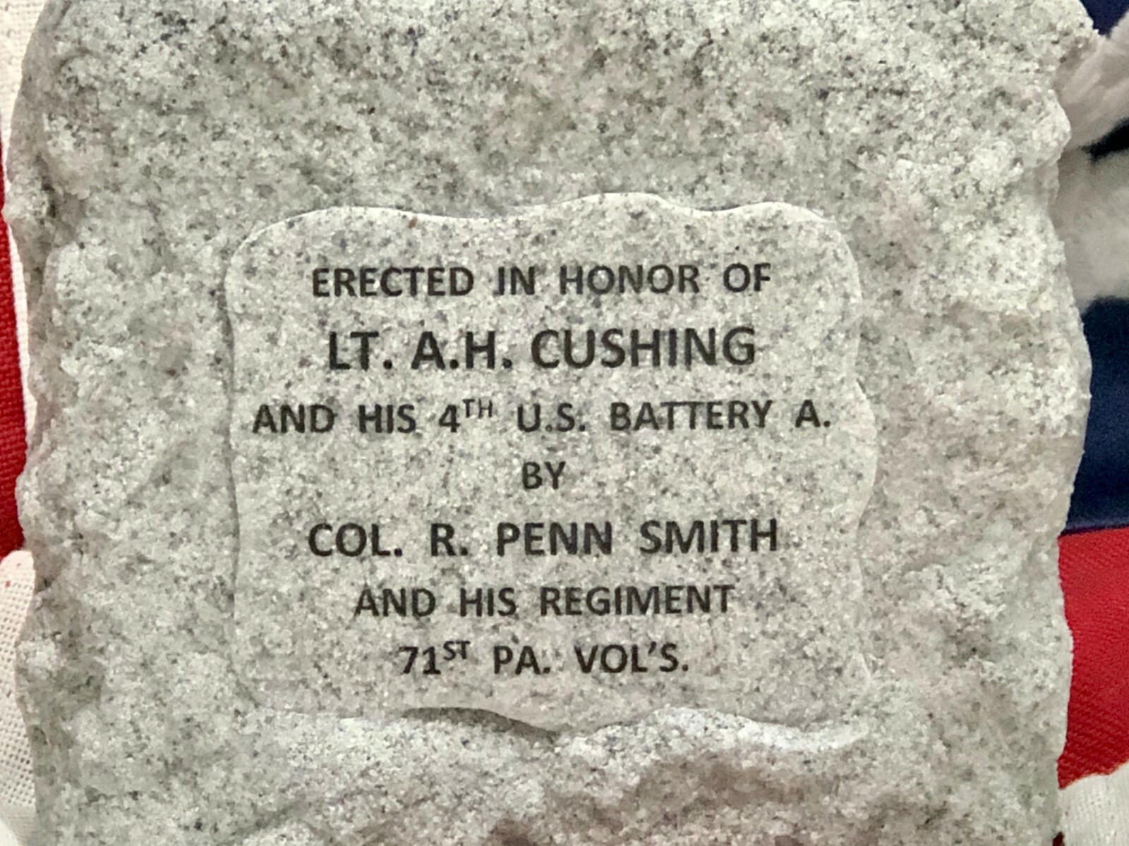 First Lieutenant Alonzo H. Cushing Monument