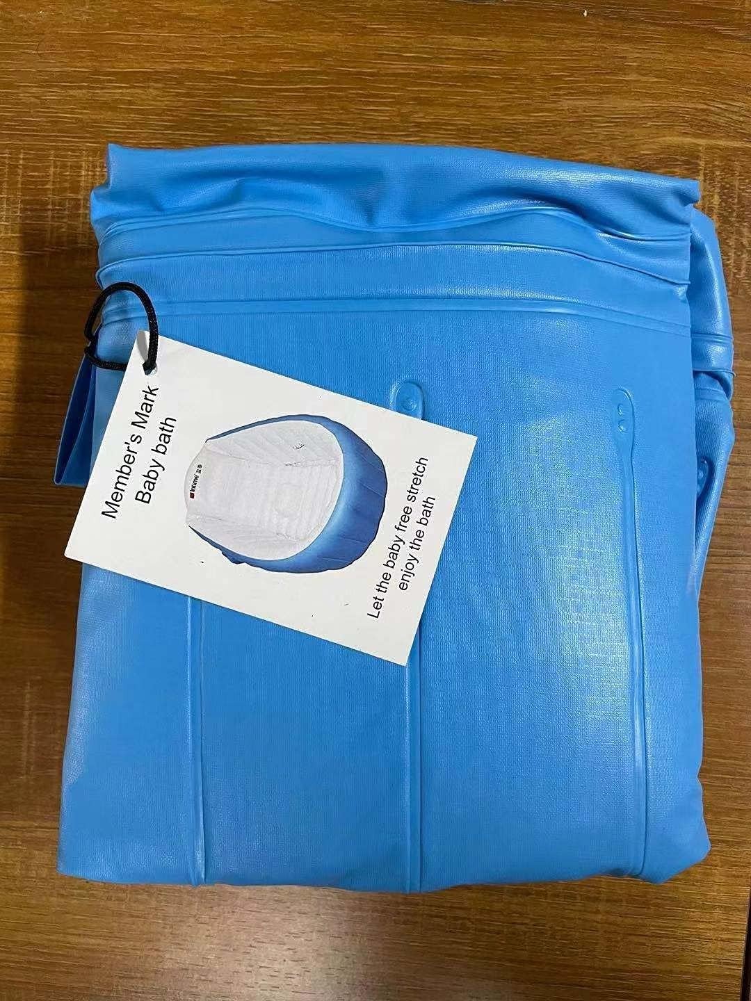 Inflatable Baby Bathtub, Kid Infant Toddler Infant Newborn Inflatable Foldabl...