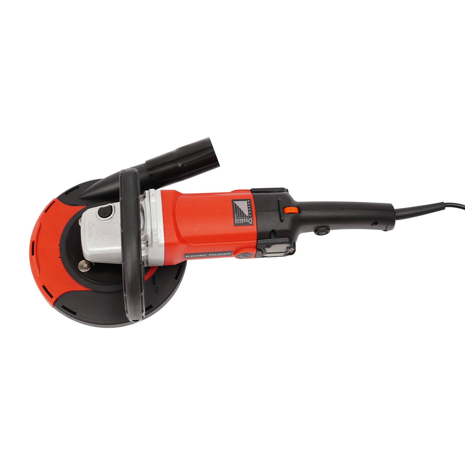 Handhold Concrete Grinder Adjustable Grinding Machine with Dust Extraction Port