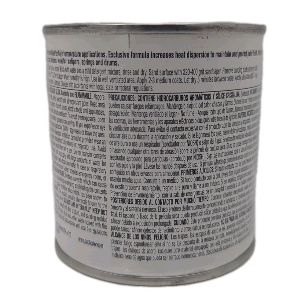 Dupli-Color Caliper Cleaner 11oz & Red Caliper Paint 2 Pack Bundle