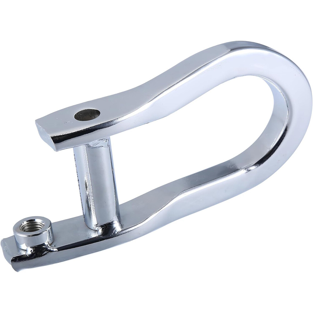 2pcs Chrome Tow Hooks for 2007-2019 Chevrolet GMC Silverado Sierra 1500 84072462