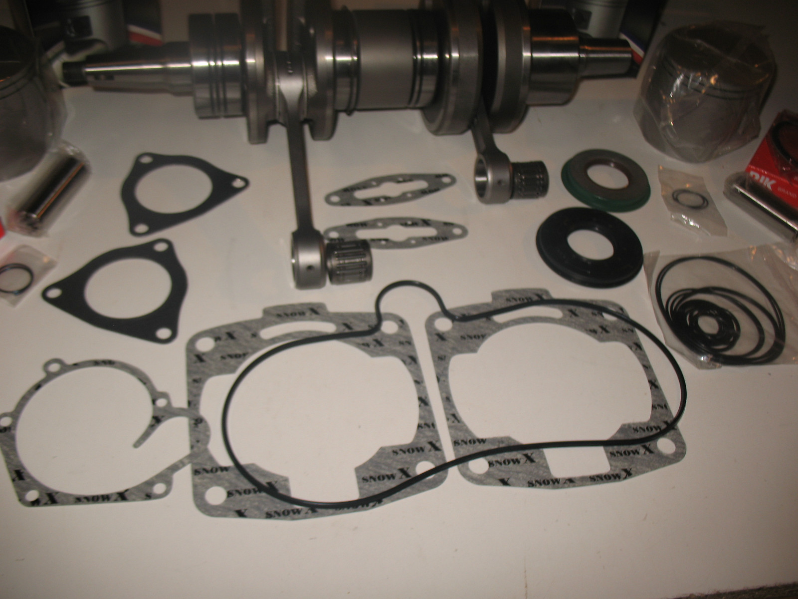 POLARIS 800 RMK EDGE PRO X ENGINE REBUILD KIT PISTONS GASKETS CRANKSHAFT XC SP