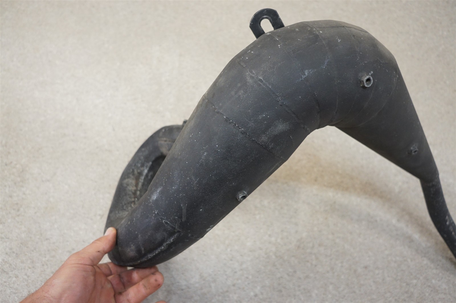 1984 84 Honda ATC250R ATC 250R Full Exhaust System Pipe Muffler Silencer