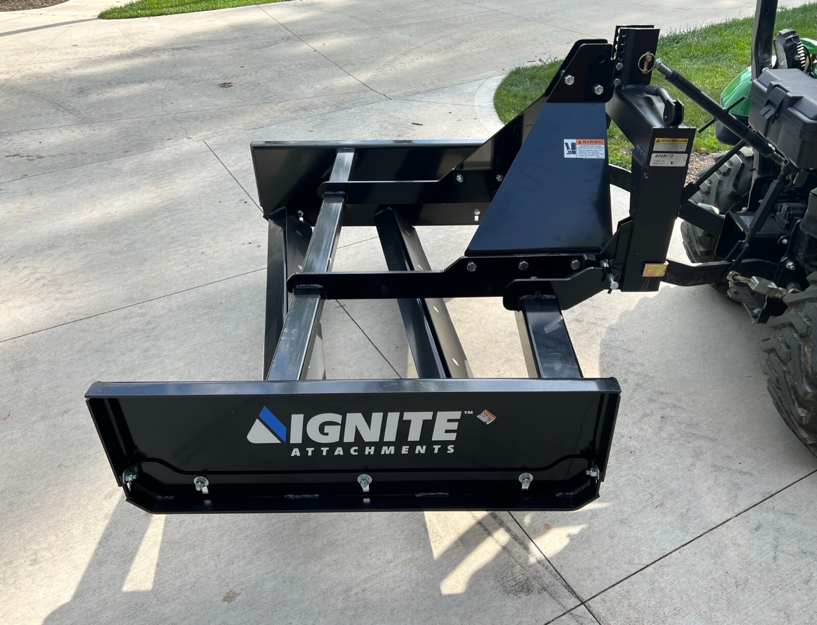 NEW 6ft Land Plane FREE SHIPPING Tractor 3PT Attachment (Heavy Duty Made In USA)