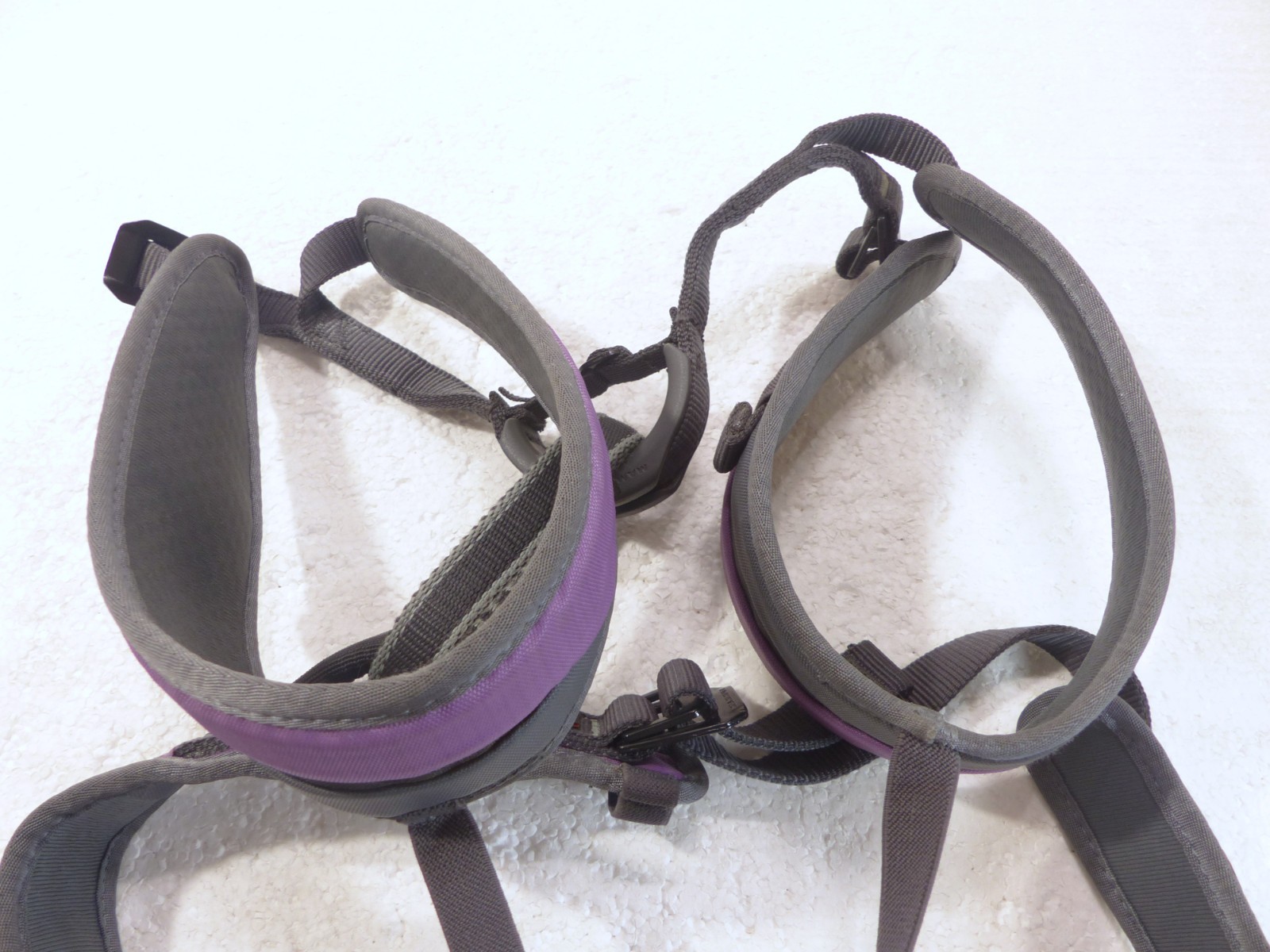 Women's Mammut OPHIR 3 Slide Type C Purple & Gray Rock Climbing Harness Size S