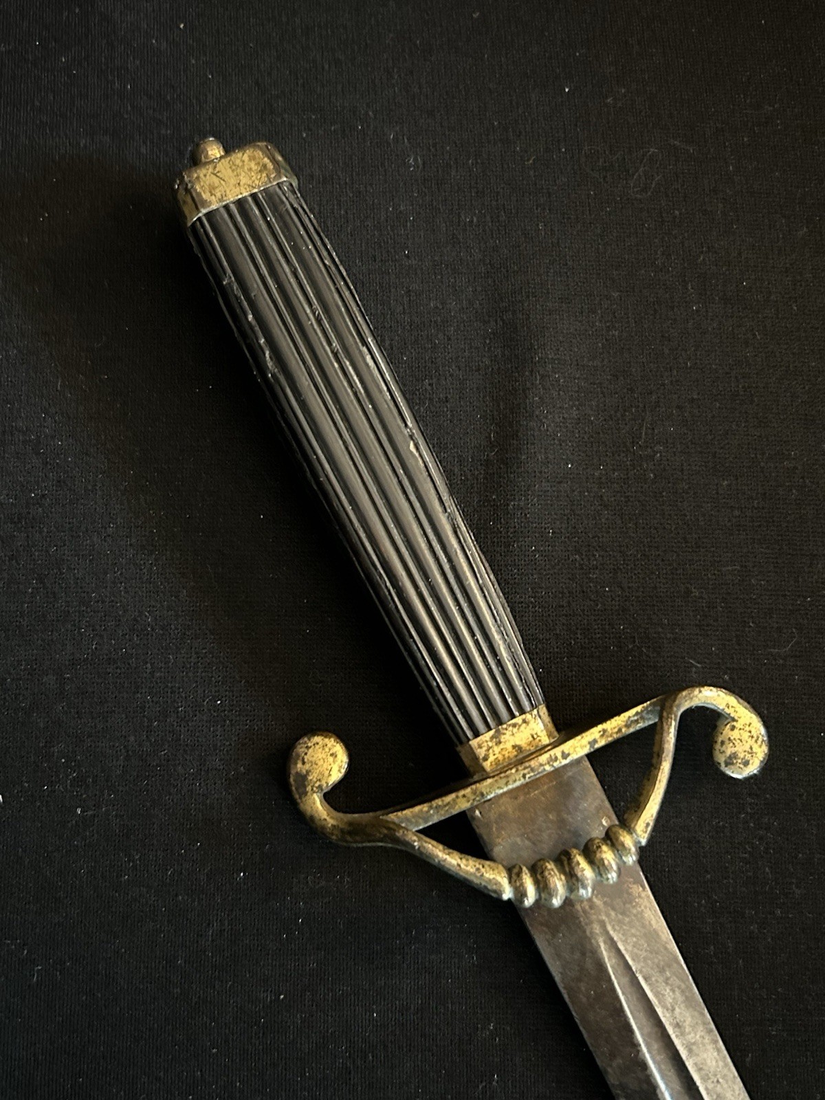 Wonderful!! Late 18th Century Revolutionary War Era American British Naval Dirk