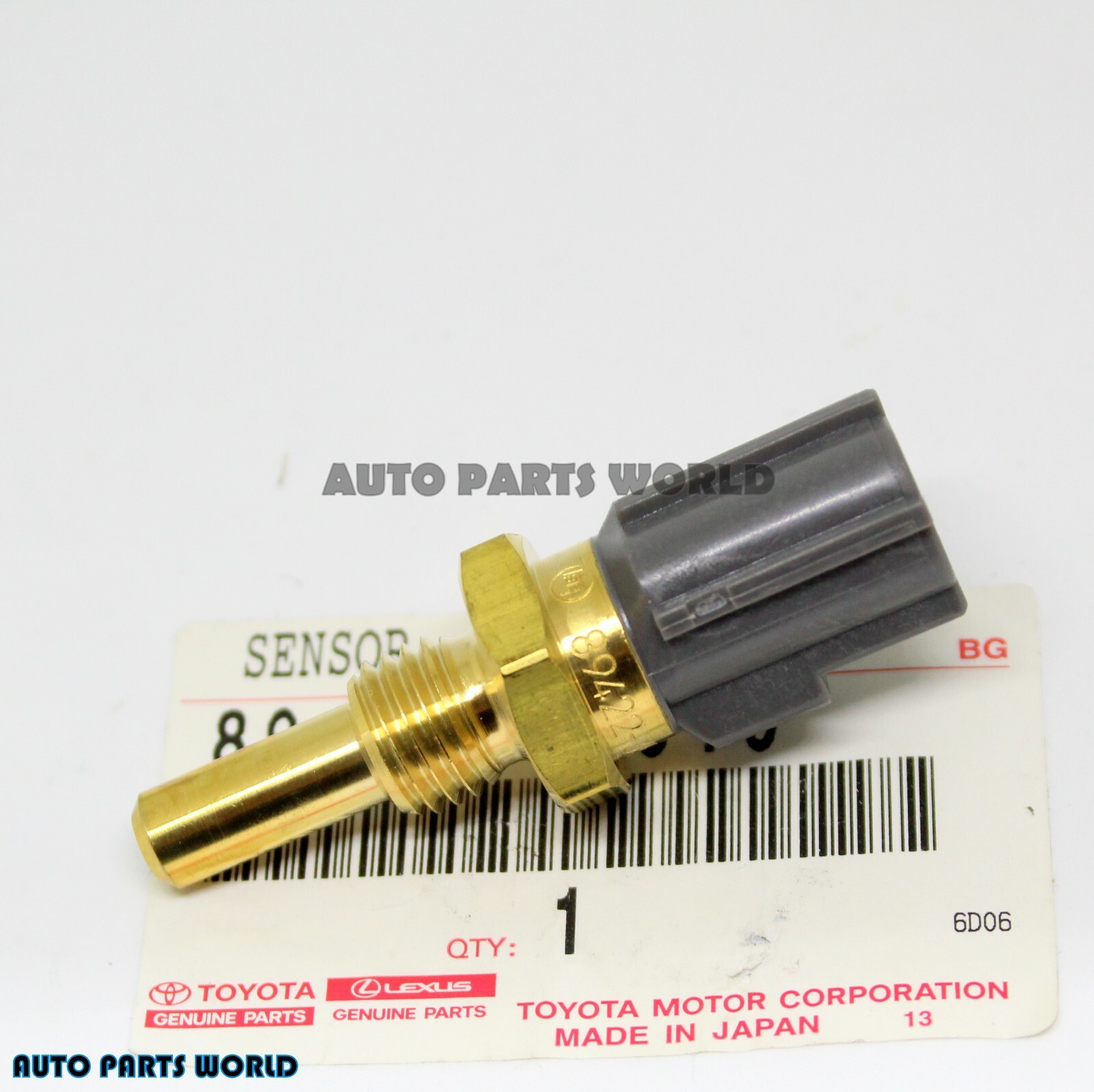 GENUINE OEM TOYOTA HIGHLANDER LEXUS COOLANT WATER TEMPERATURE SENSOR 89422-35010