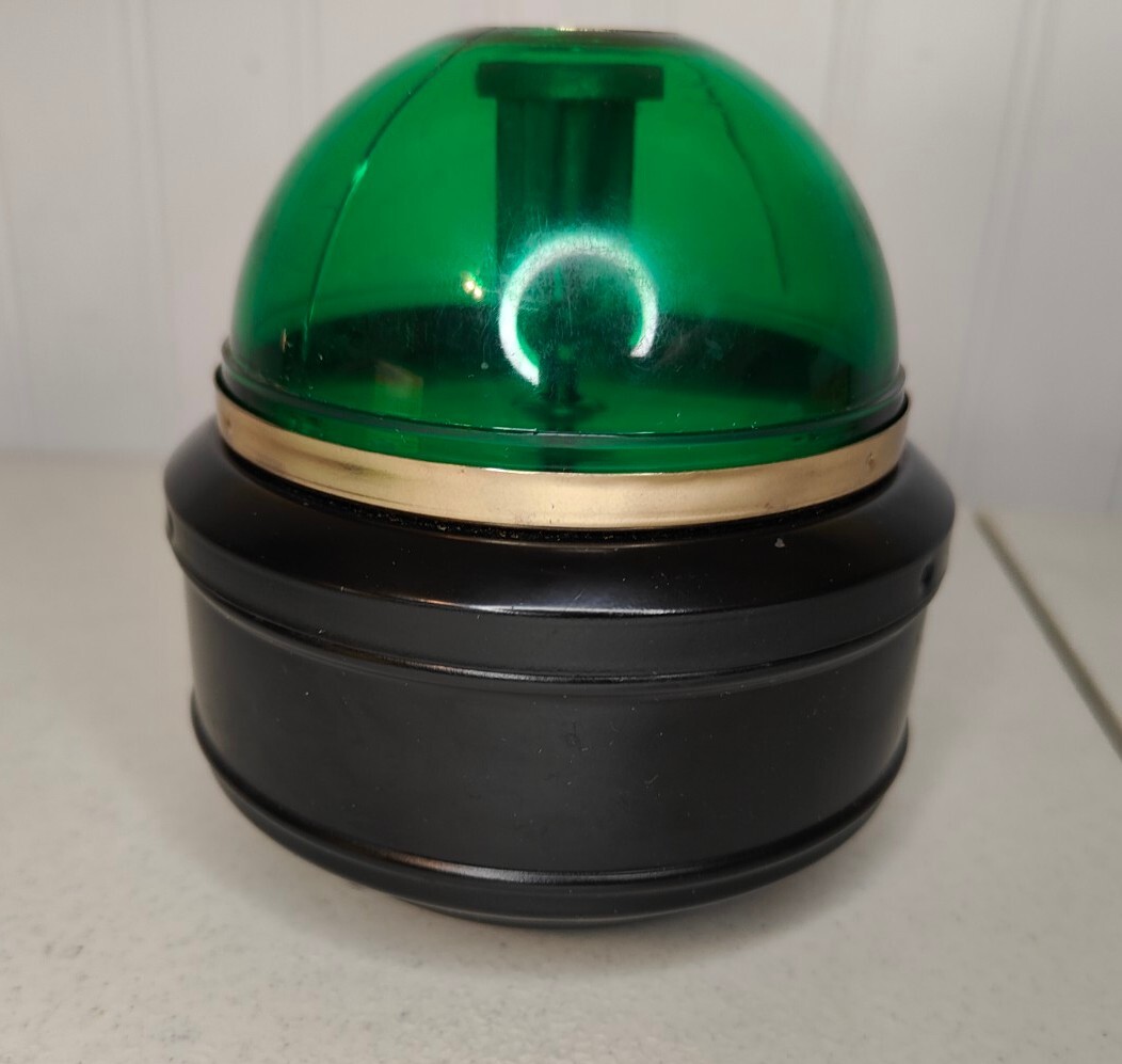 WORKING VTG Presto Automatic Pencil Sharpener Green Dome Mad Men Don Draper Desk