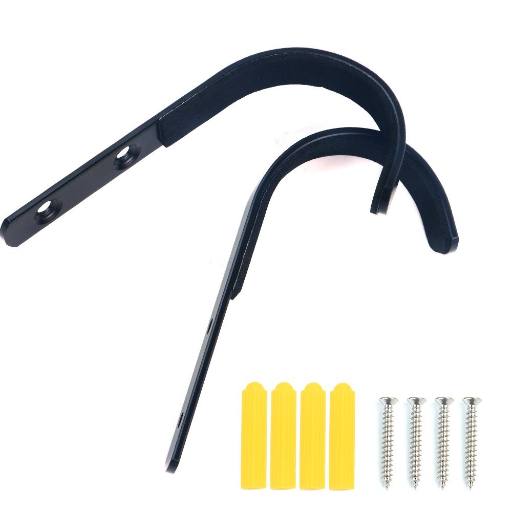 10Pcs Steel Gun Wall Mount Rack Storage Rifles Shotgun Hooks Hangers Archery Bow