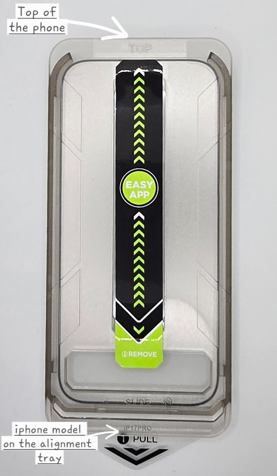 iPhone 16 17 Pro Max Tempered Glass Screen Protector 2-Pack Alignment Frame