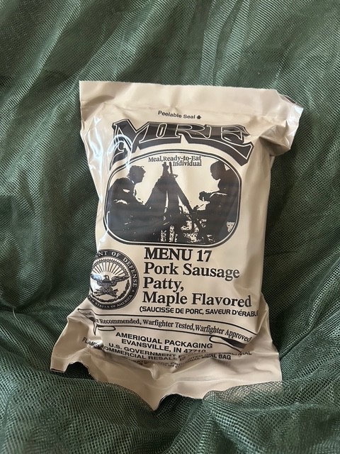 Official Ameriqual Military MRE Individual Single Meal You Pick Exp. 2027.