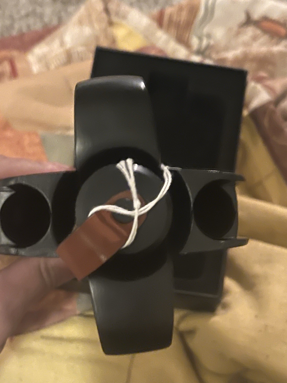 Davidoff Branded Flask with Built in Cigar Holders