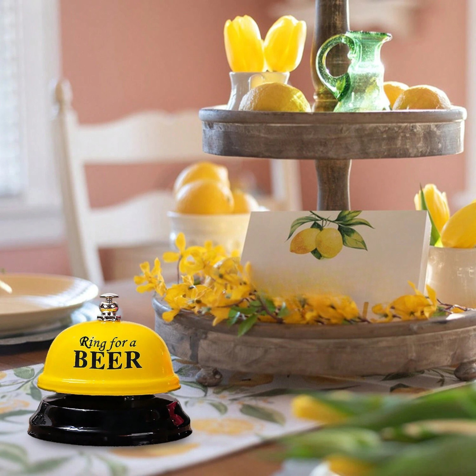 Service Bell Metal Call Bell Restaurant Reception Pet Training Classic DESK BELL