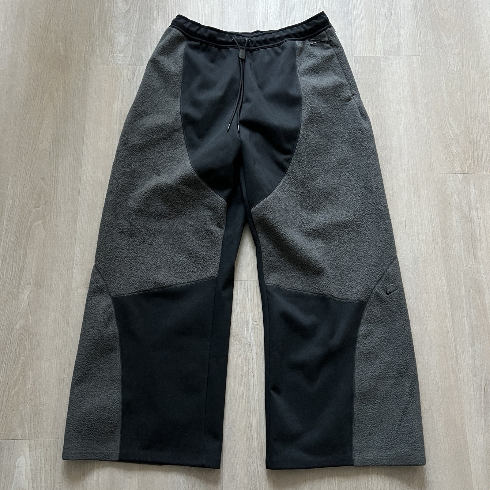 Nike Tech Boreas Open Hem Pants Black Anthracite New IB3365-010 Size L, XL