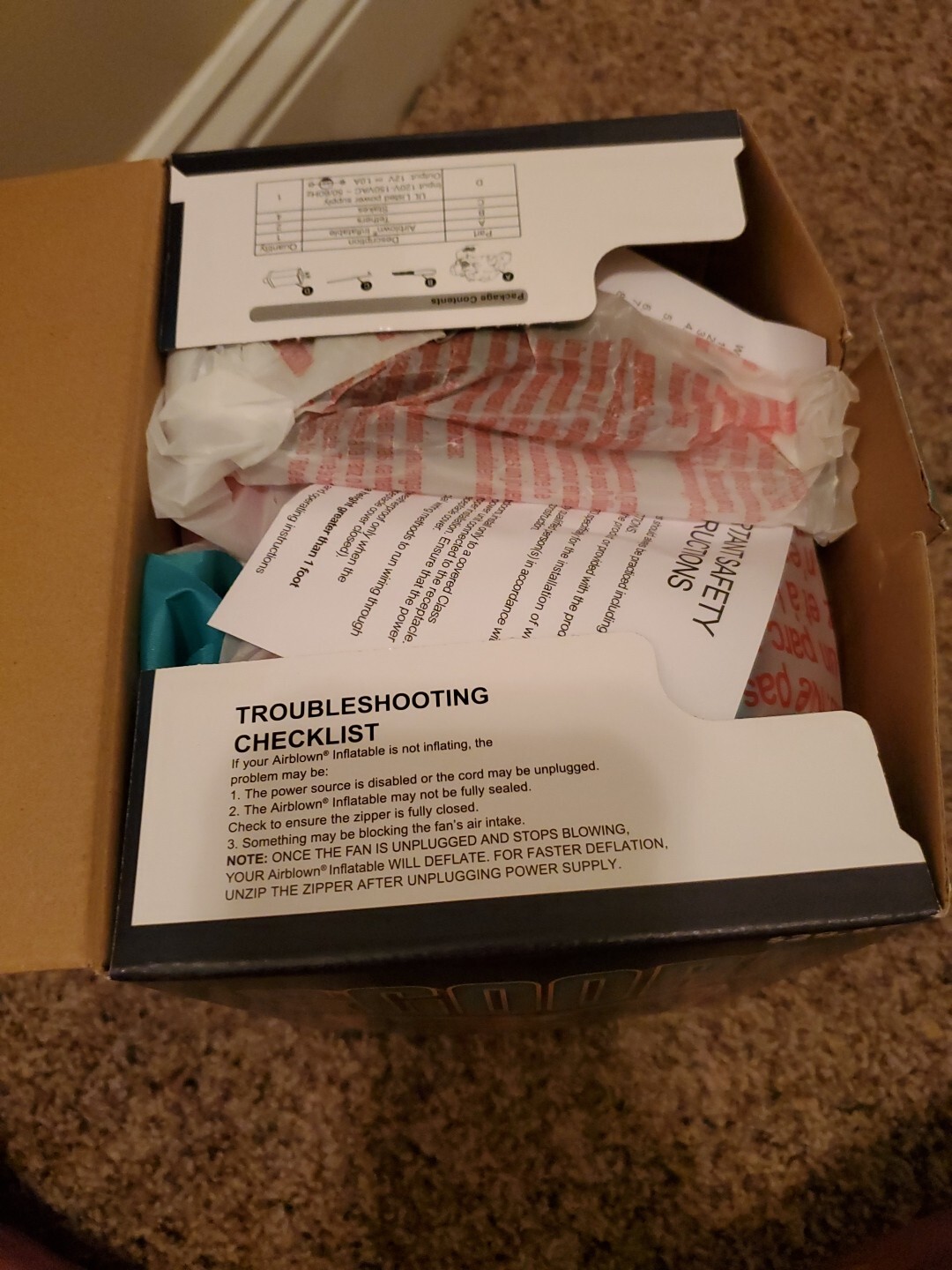 SCOOBy Doo with Bone, Airblown Inflatables 5 Foot Christmas Puppy NIB