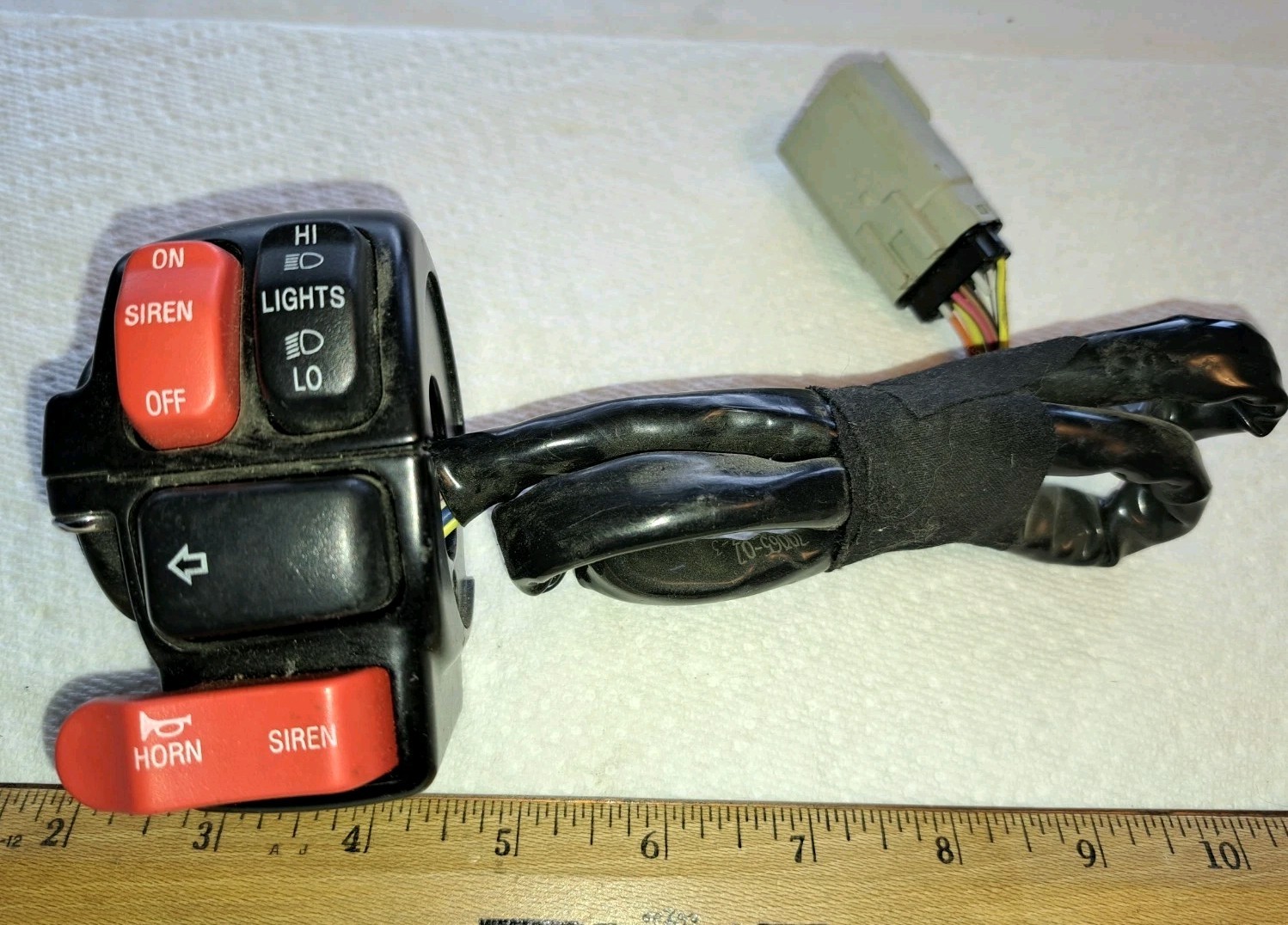 Genuine Harley-Davidson Police Touring Left Side Handlebar Switches 1996-2006