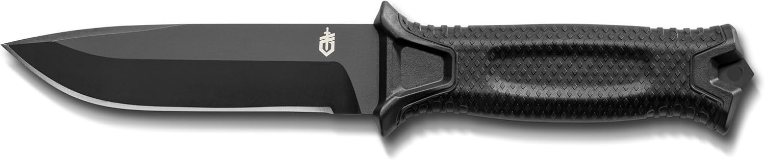 Gerber Gear StrongArm - Fixed-Blade Camping & Hunting Knife with Striking Pommel
