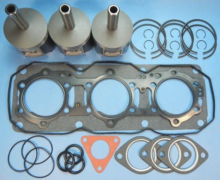 NEW POLARIS 600 TRIPLE PISTONS TOP END GASKET KIT 1995-2000 95-00 XC XCR XLT SP