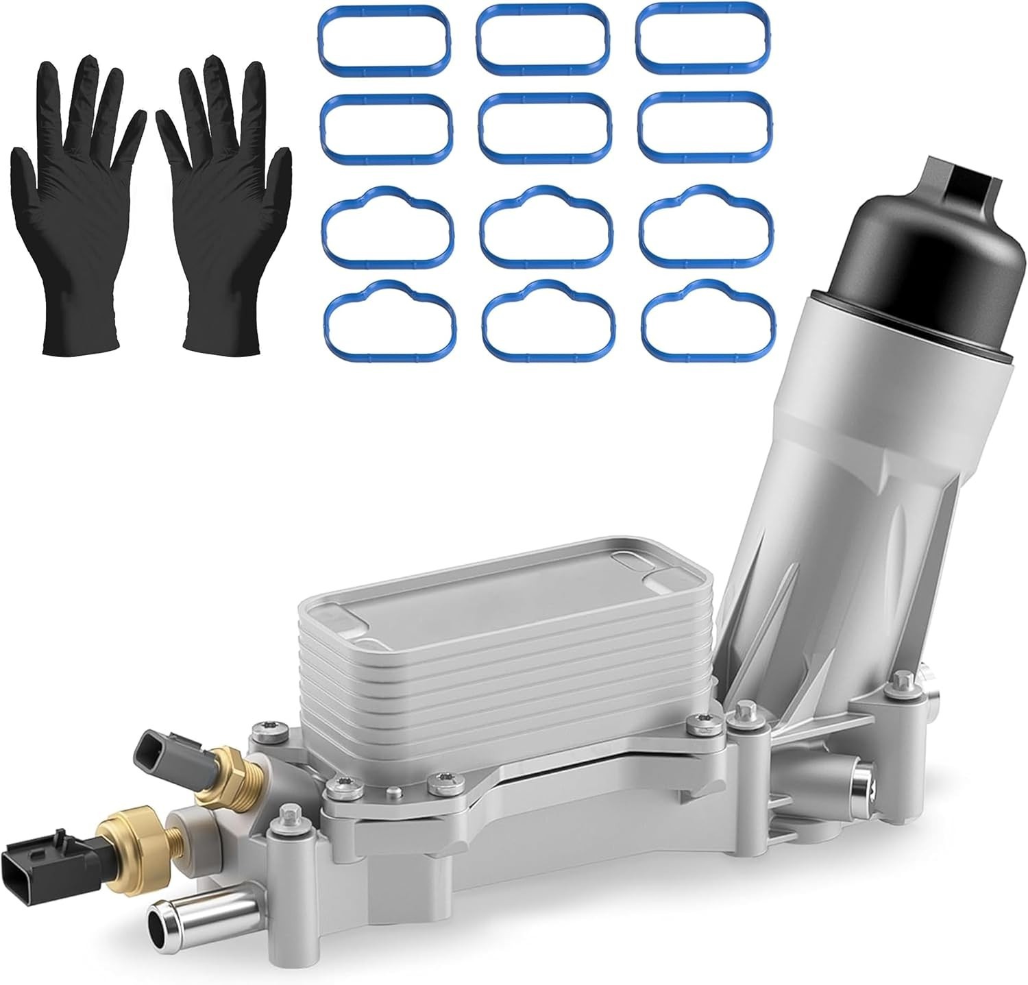 926-876 926-959 Aluminum Oil Filter Housing w/Cooler fo Chrysler Dodge Jeep 3.6L