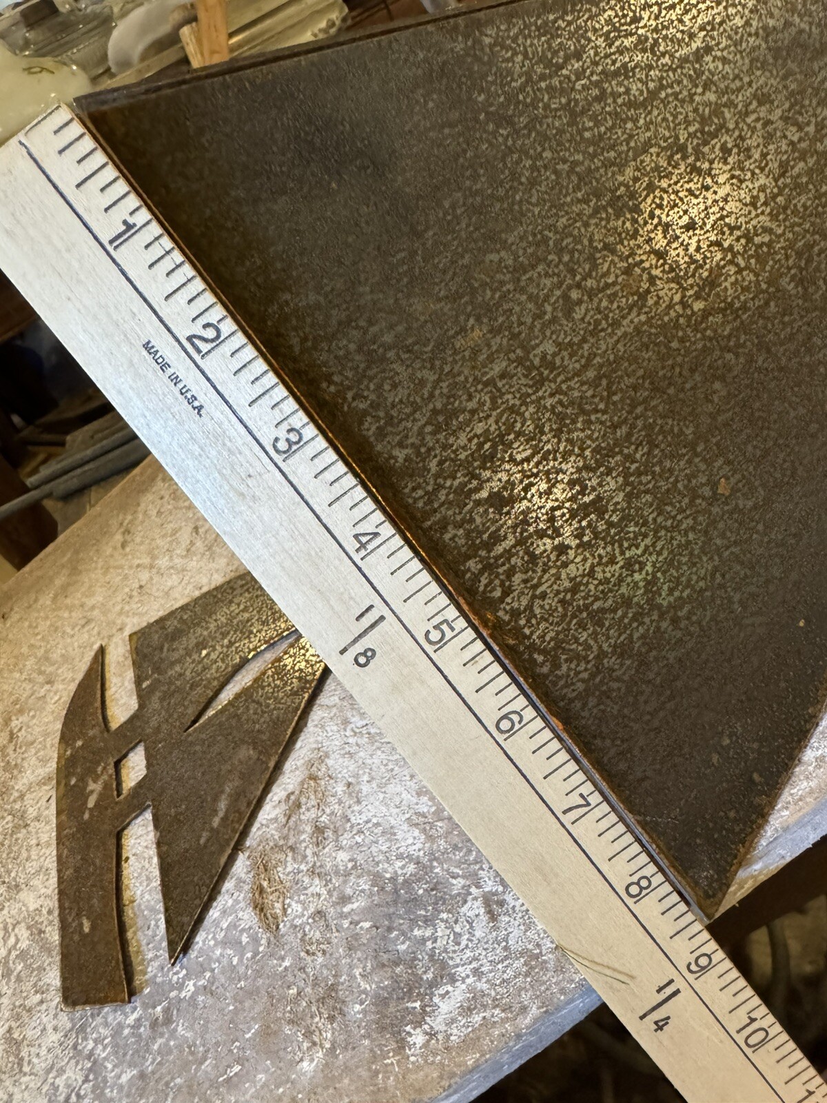 Large Handmade Joe Coniff North Country Style Triangle Wind Chime Bell W/ Option