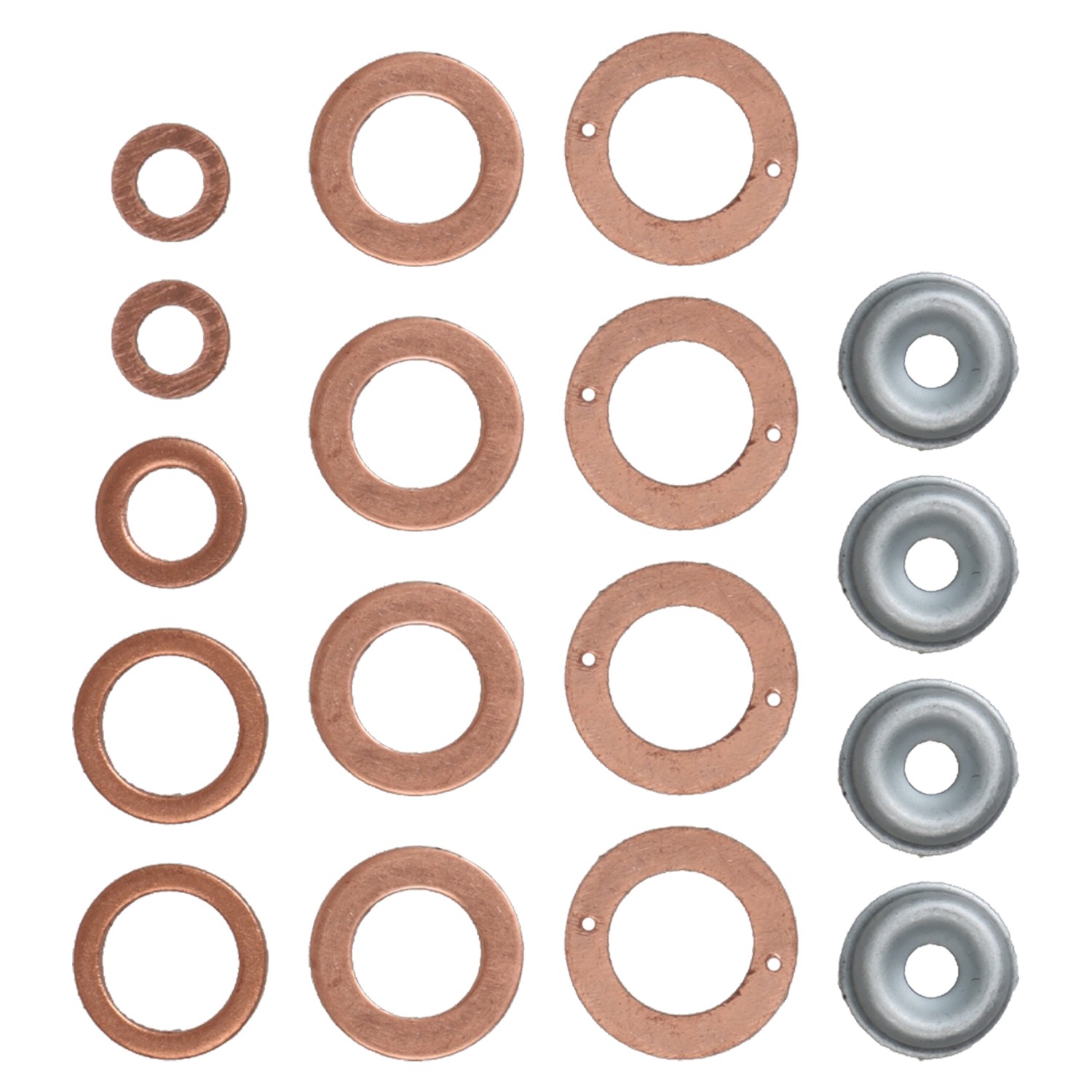 New Injector Seal Kit for Kubota V2203 V2403 V1902 V1702 V1505 19077-53650 4 CYL