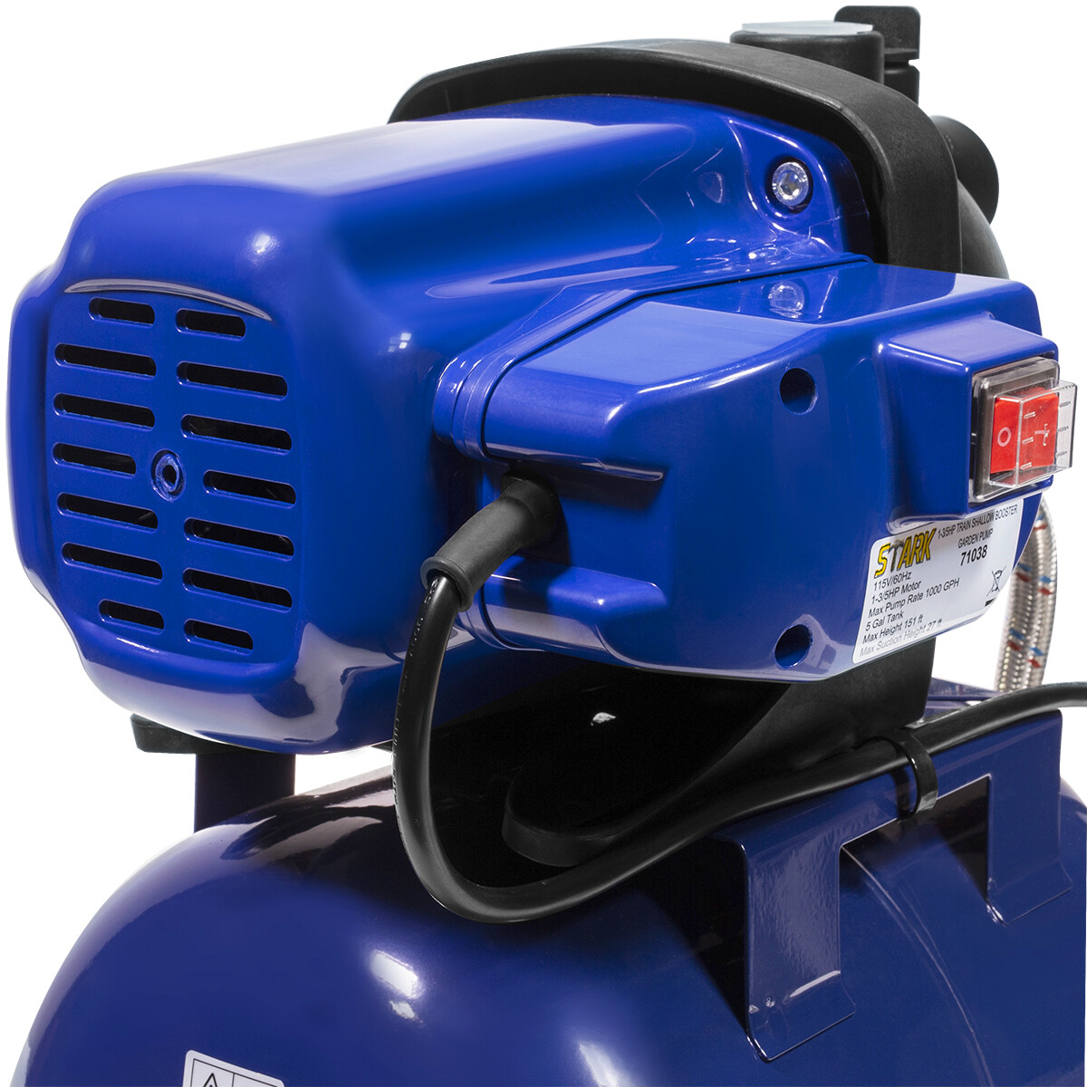 XtremepowerUS 1.6HP Booster Water Jet Pump Shallow 1" Well System Pressurized