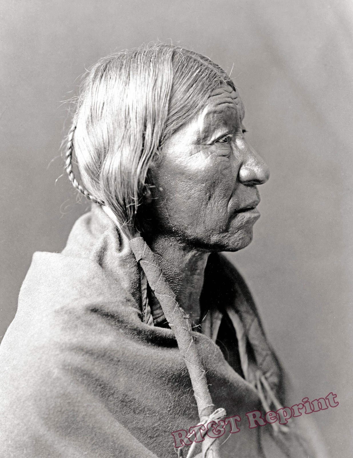 Photograph of a American Cheyenne Indian Year 1910  8x10