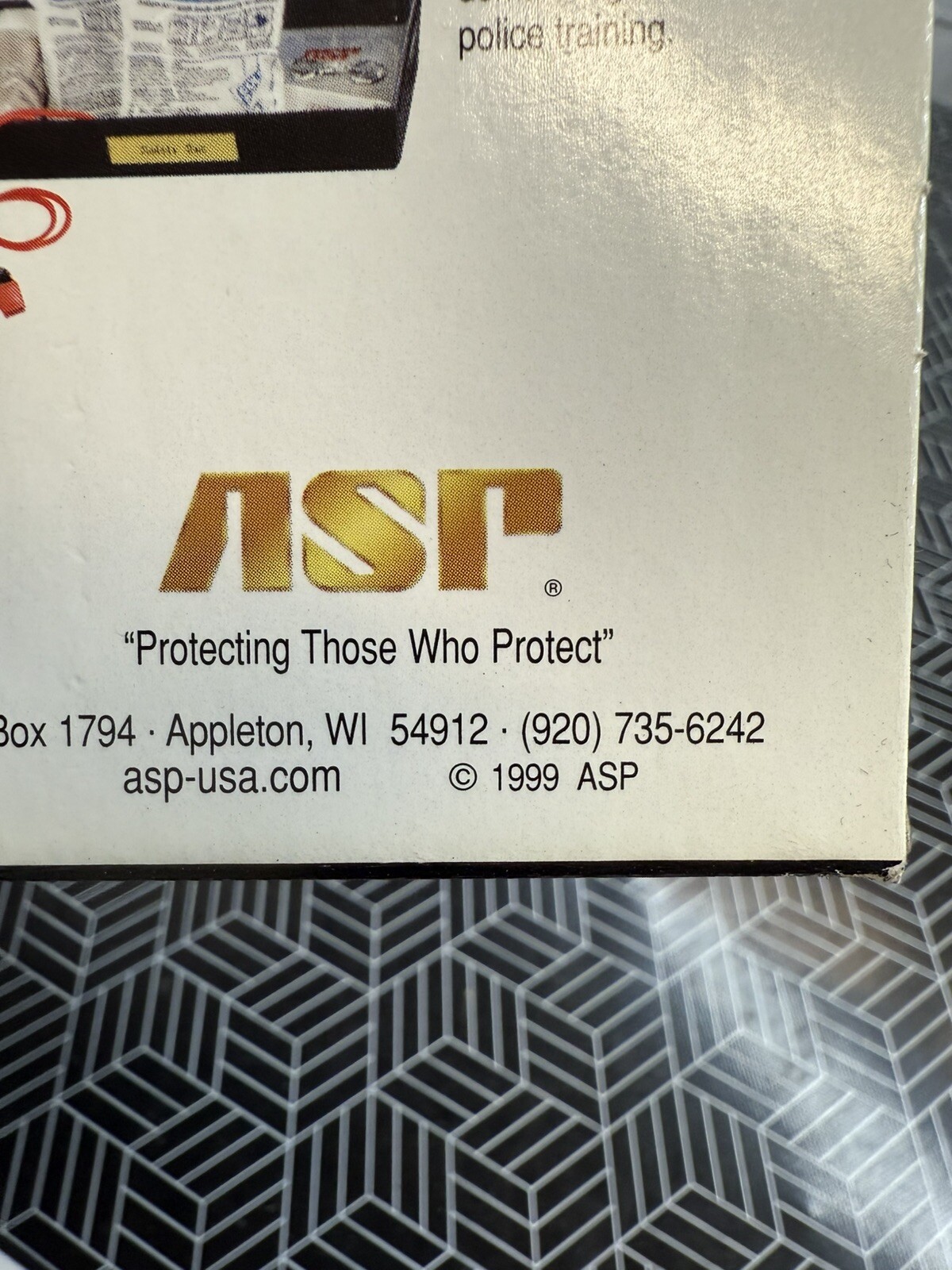 New From 1999! ASP 7301 Red Gun Practice Simulation Training Aid Beretta 9mm