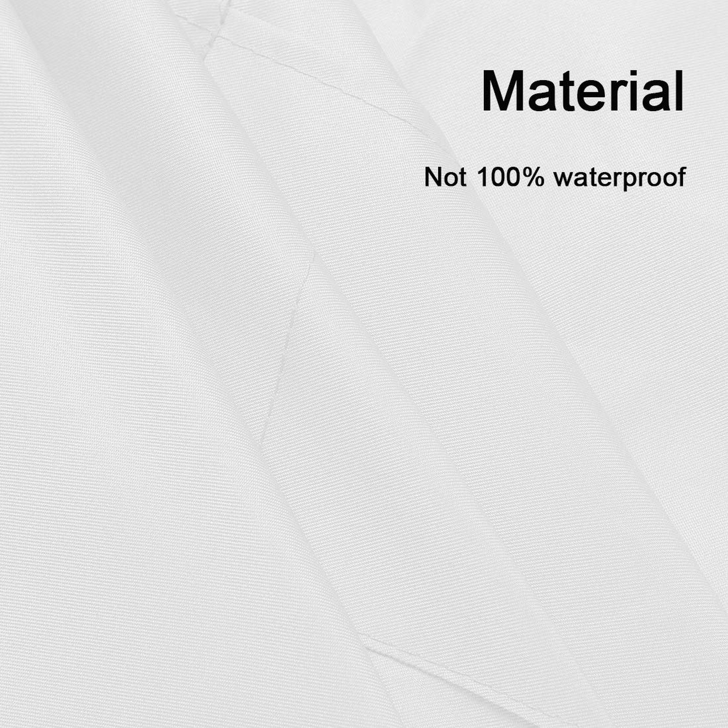 Total 6PCS White Apron for Women Adult Unisex Plain Color Bib aprons with 2 F...