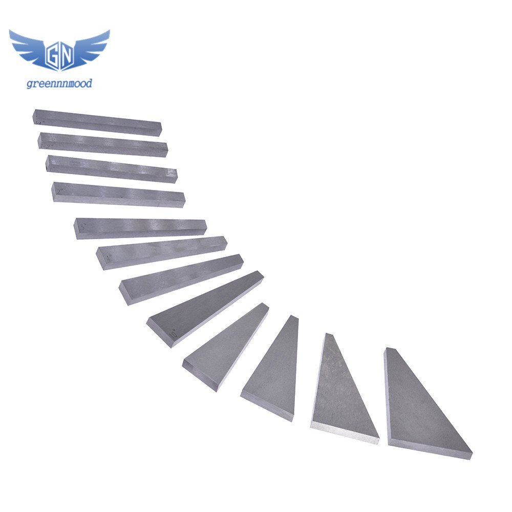 12Pcs Precision Hardened Steel Angle Block Set 1/4 To 30 Degree Gauge Block