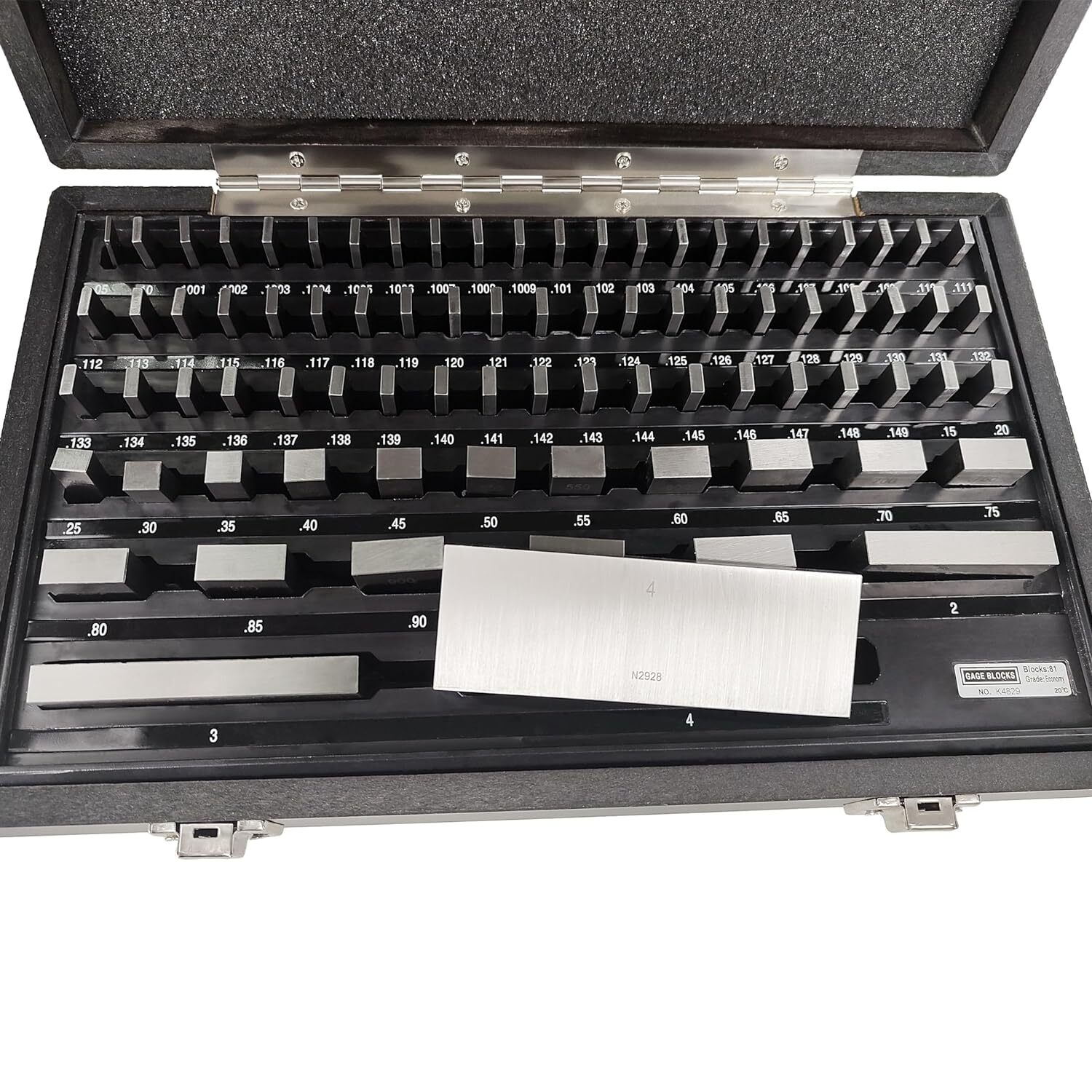 HFS 81PCS Grade B Gage Gauge Block Set - Calibration Tool for Precision Measure