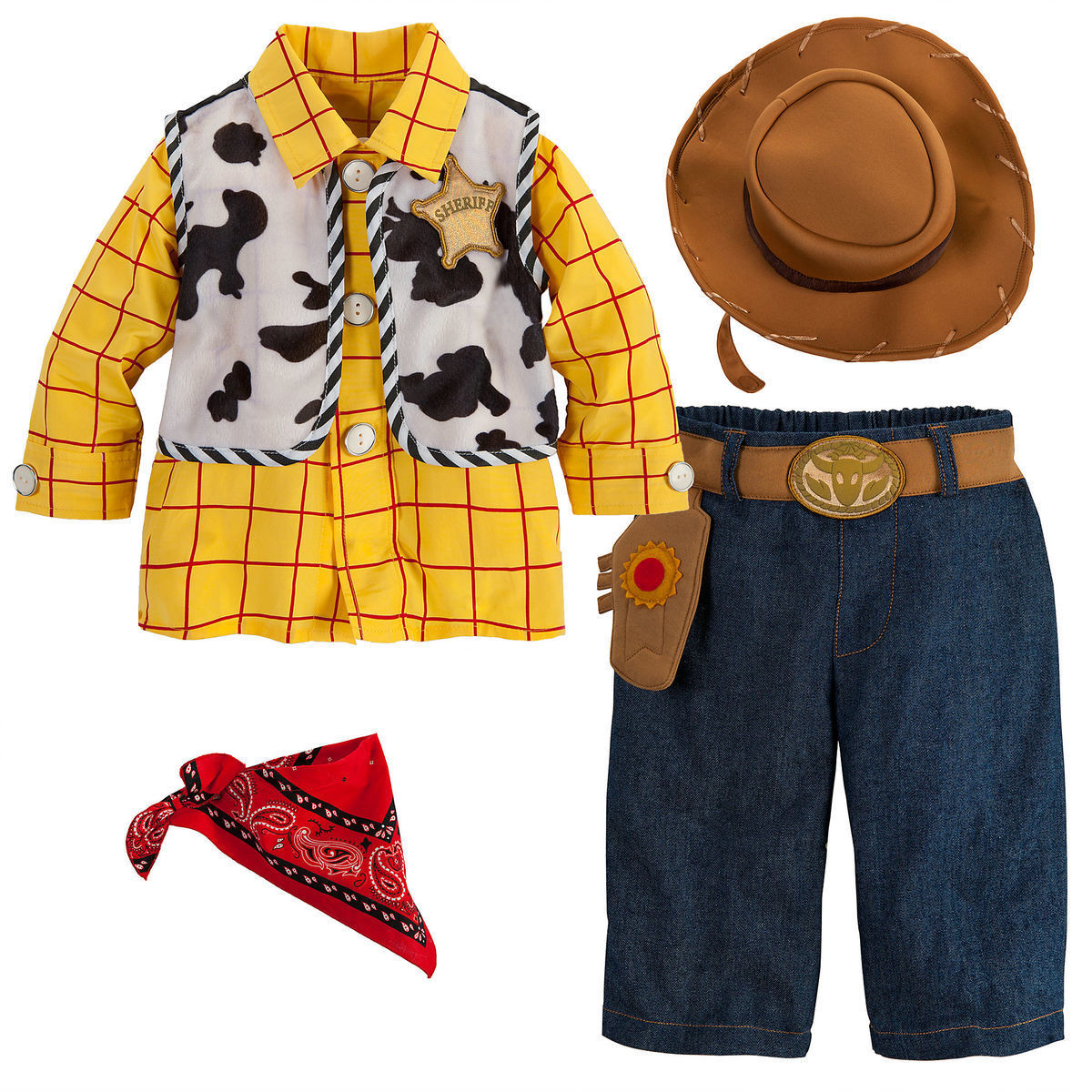 NWT DISNEY STORE TOY STORY WOODY BABY COSTUME SET many sizes