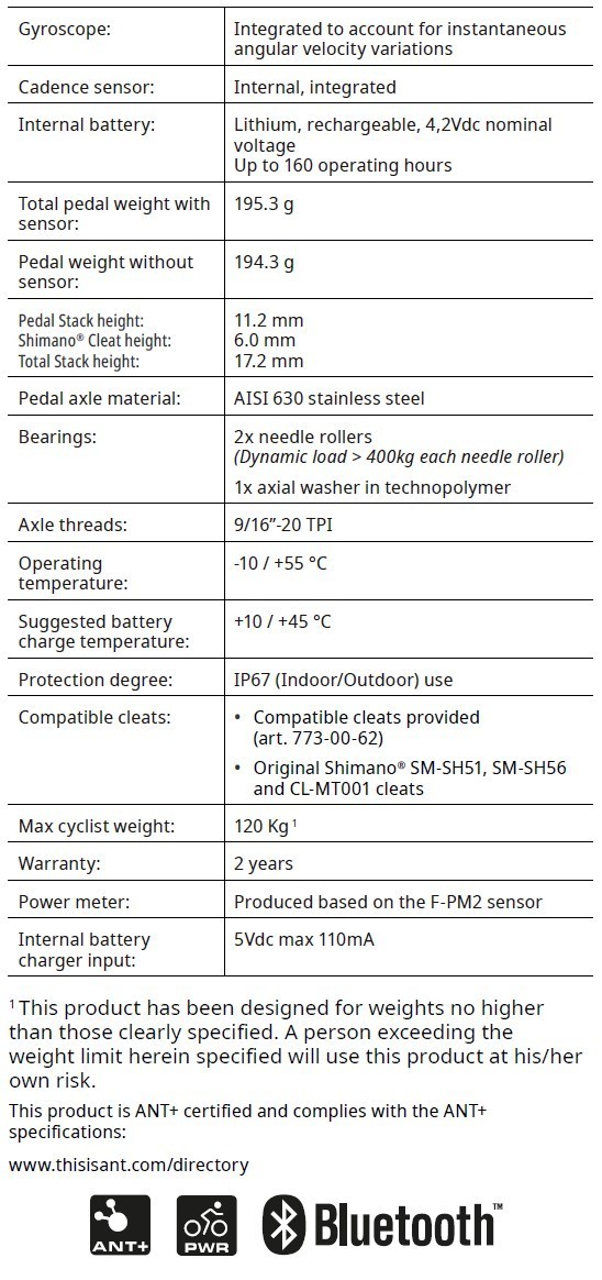 Favero Assioma Pro MX-2 Pedals - DUAL SIDED POWER METER PEDALS - NEW (OPEN BOX)