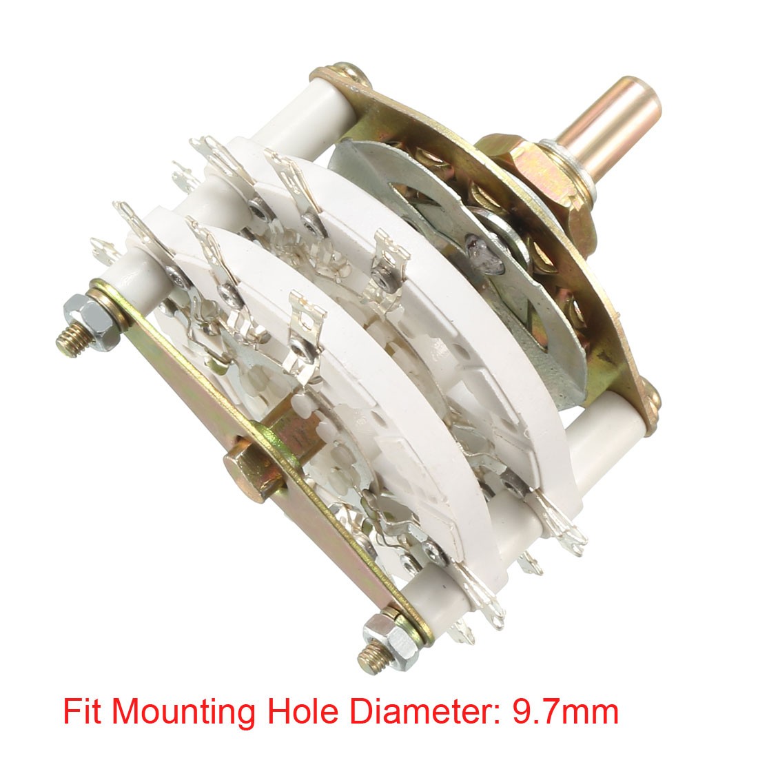 Rotary Switch Selector 4P3T 4 Pole 3 Position 2 Deck Band Channel