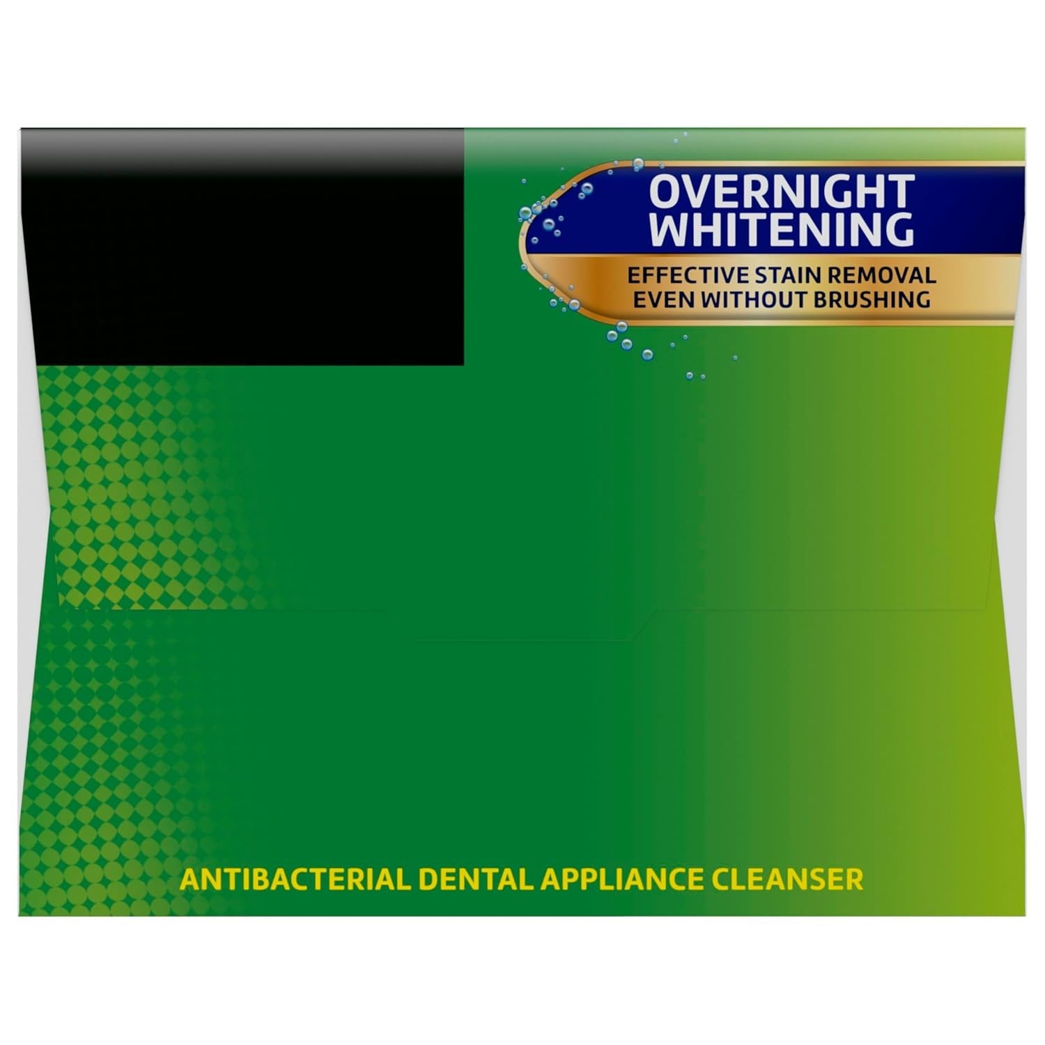 Polident Overnight Whitening Dental Cleanser Tablets 90 Ct (2 Pack) Antibacteria
