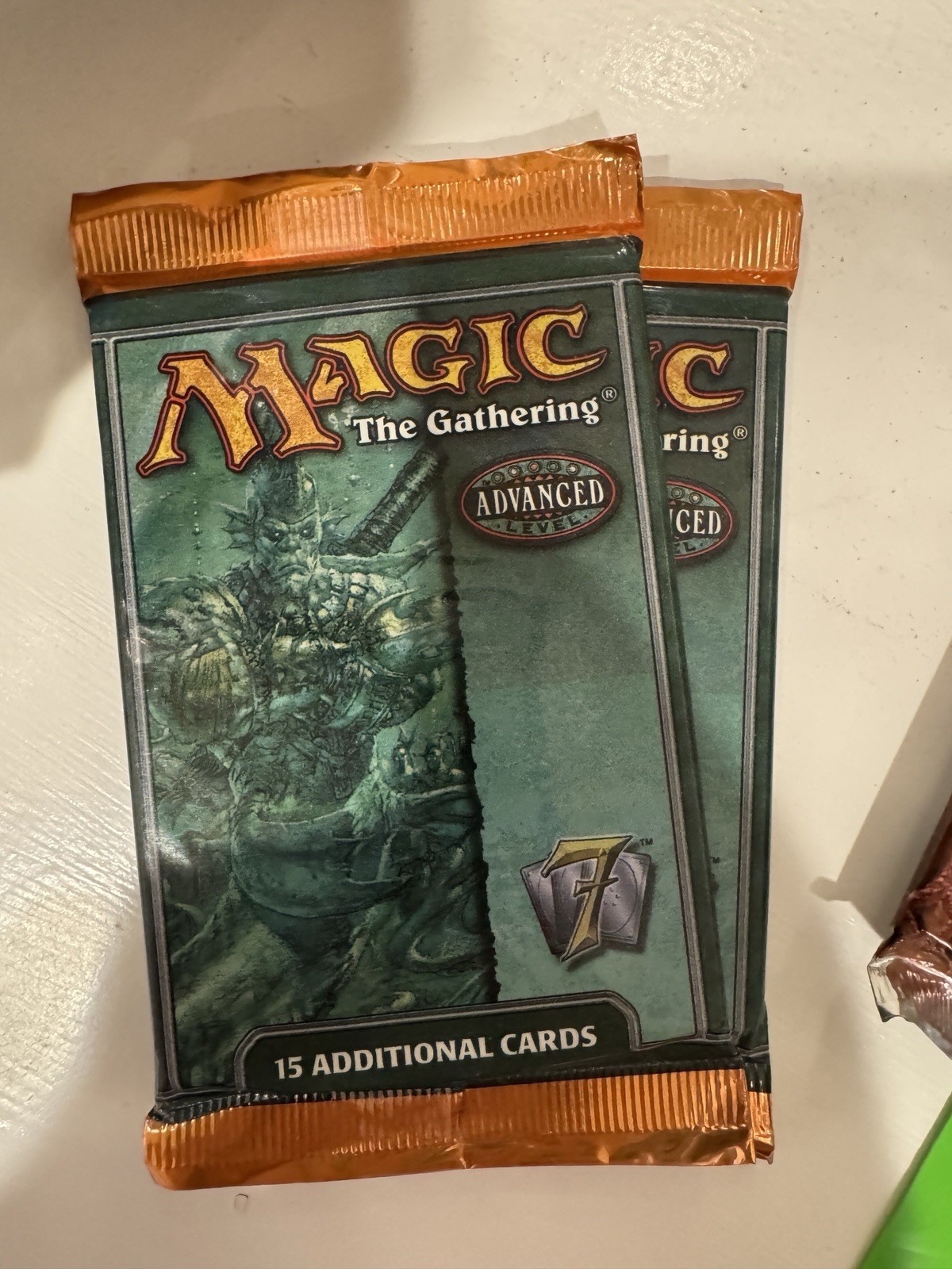 Magic The Gathering booster packs “Gathering The Magic Booster” Bags GREEN