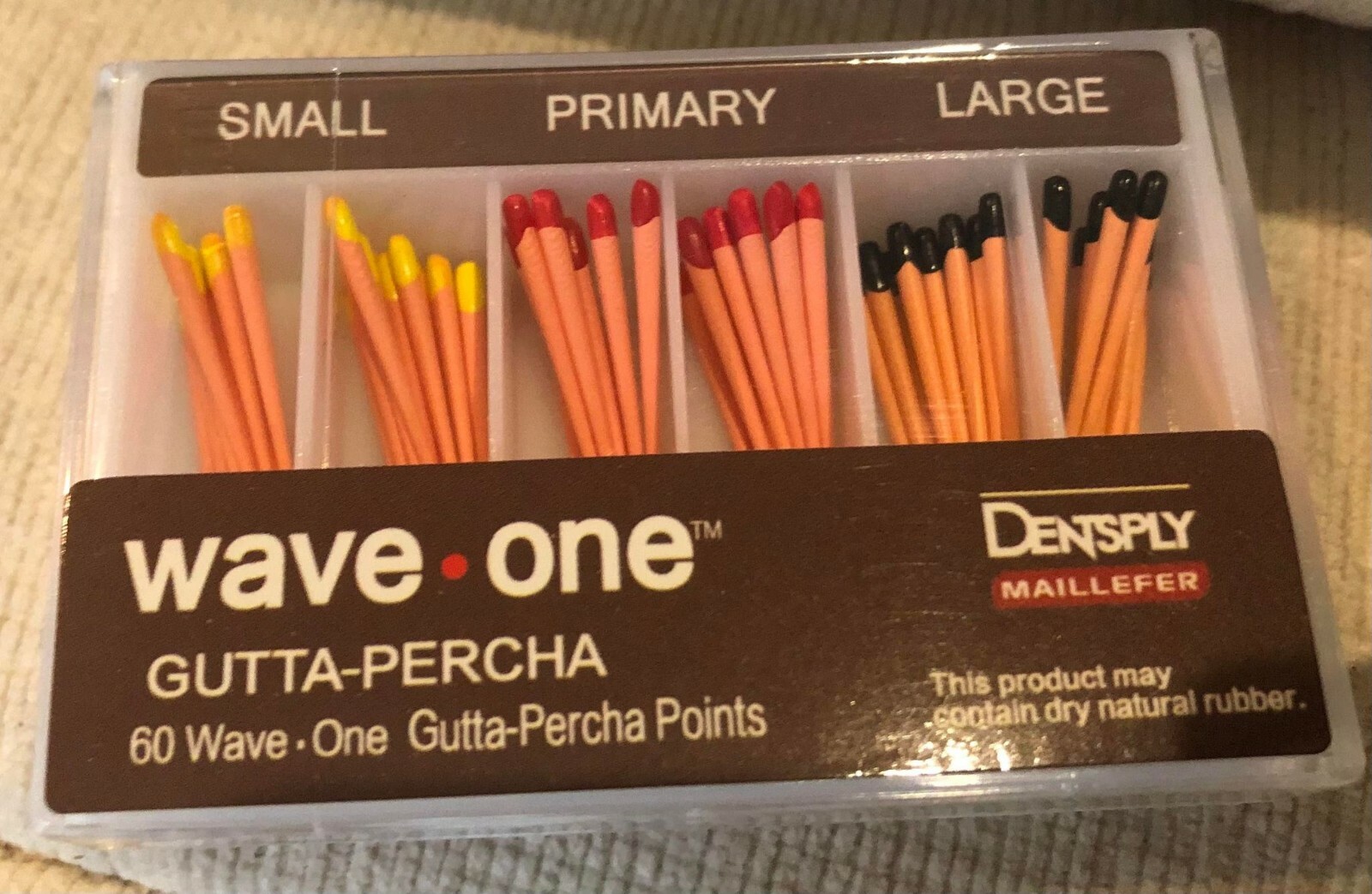 Waveone Gold Gutta Percha Points Assorted Refills Dental Endodontic Root Canal