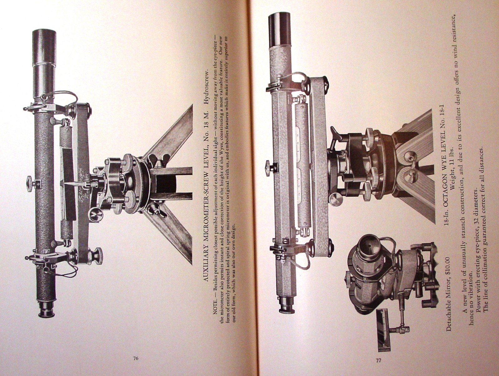 1938 Buff & Buff Surveying Insts. Catalog