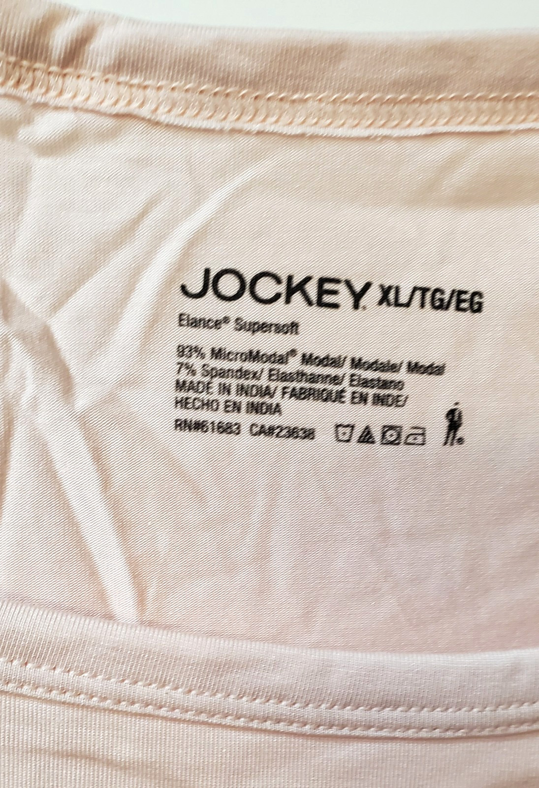 Women's Jockey® Elance Supersoft Camisole 2074 Pink Size X-Large