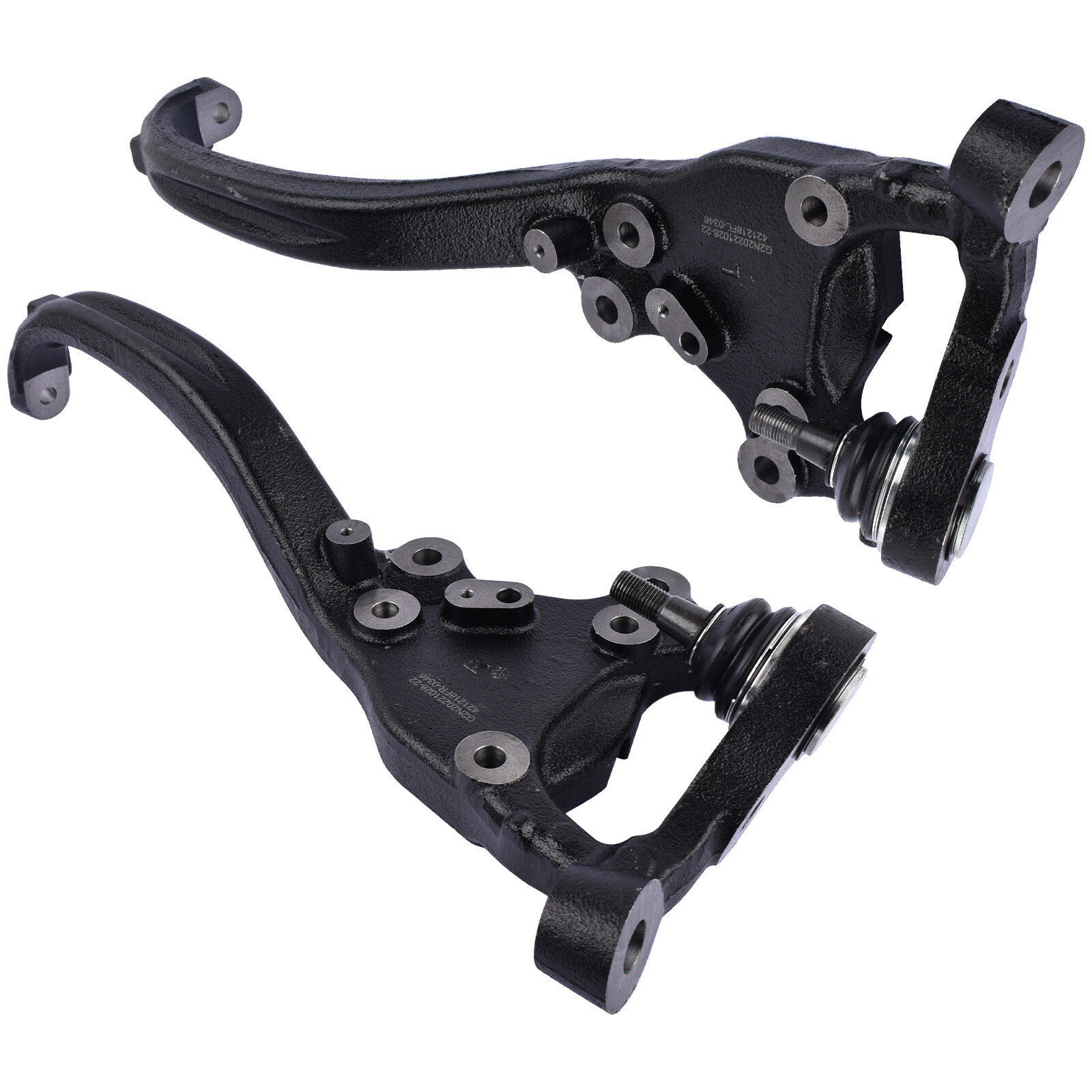 Pair Front Steering Knuckles for Chrysler 300 Dodge Charger 2012-2021 05168420AF