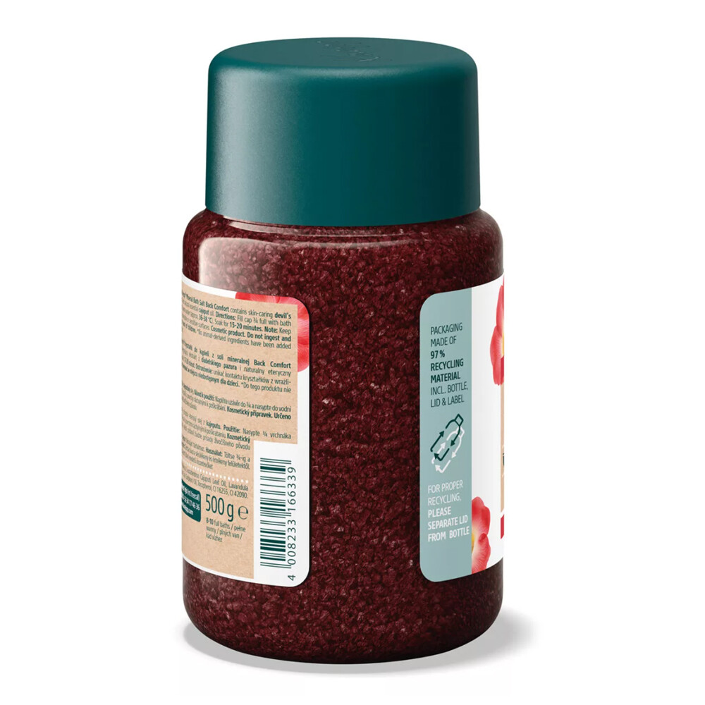 Kneipp Mineral Bath Salts Back Comfort Muscle Relaxation with Devil's Claw x6